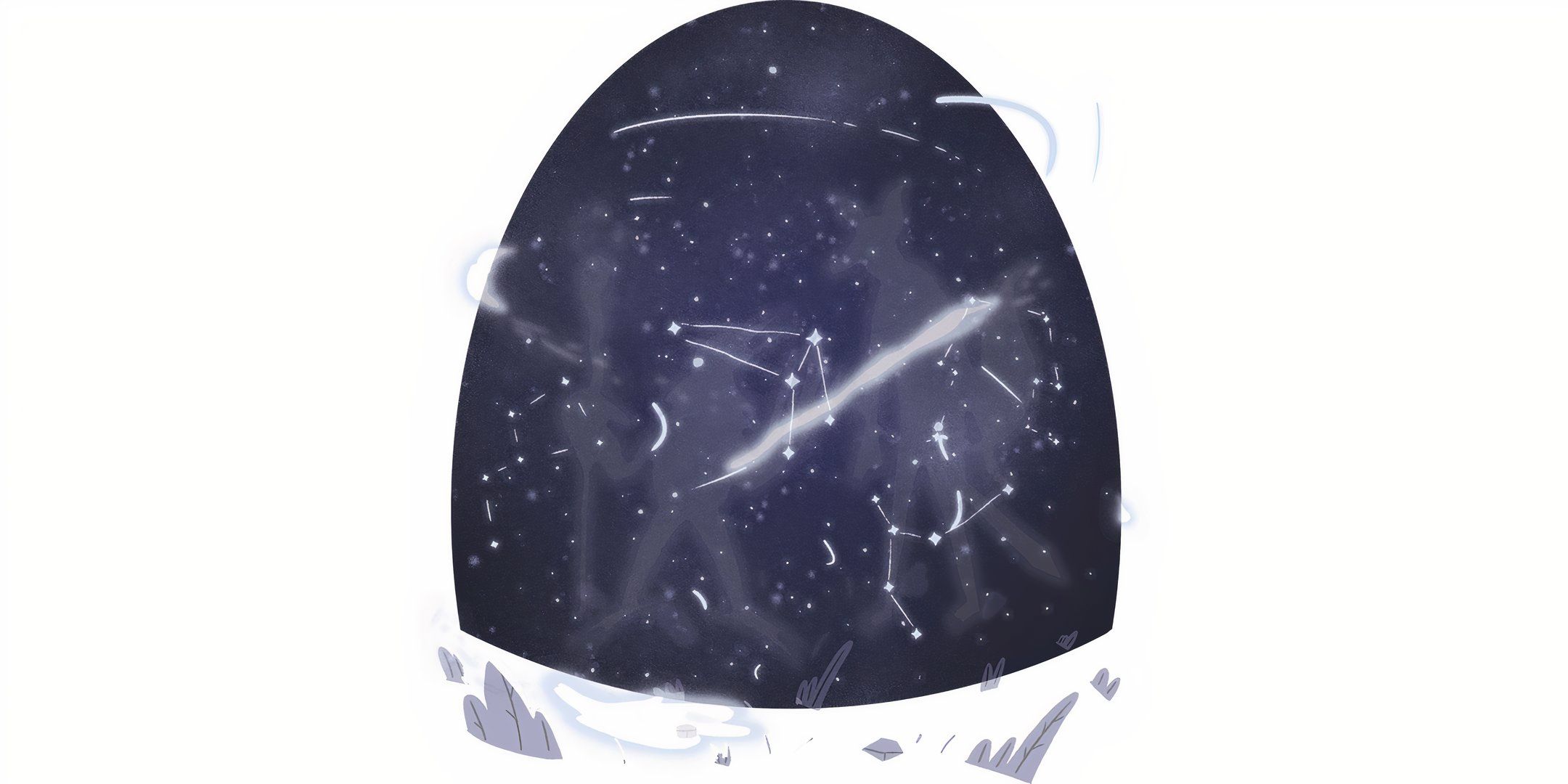 A mysterious globe of stars and constellations in the Humblewood setting in DND. 