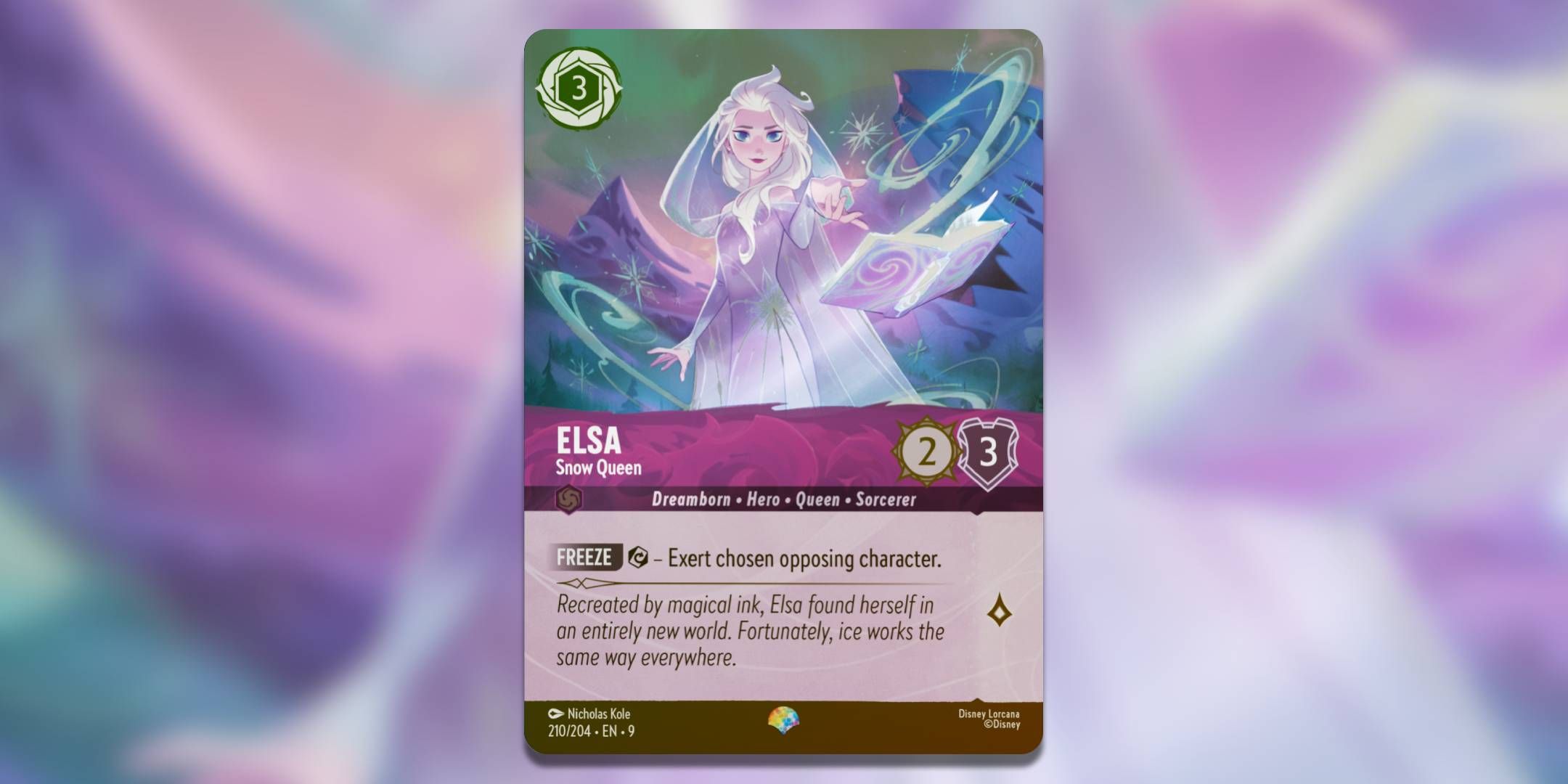 Elsa Epic Lorcana Fabled