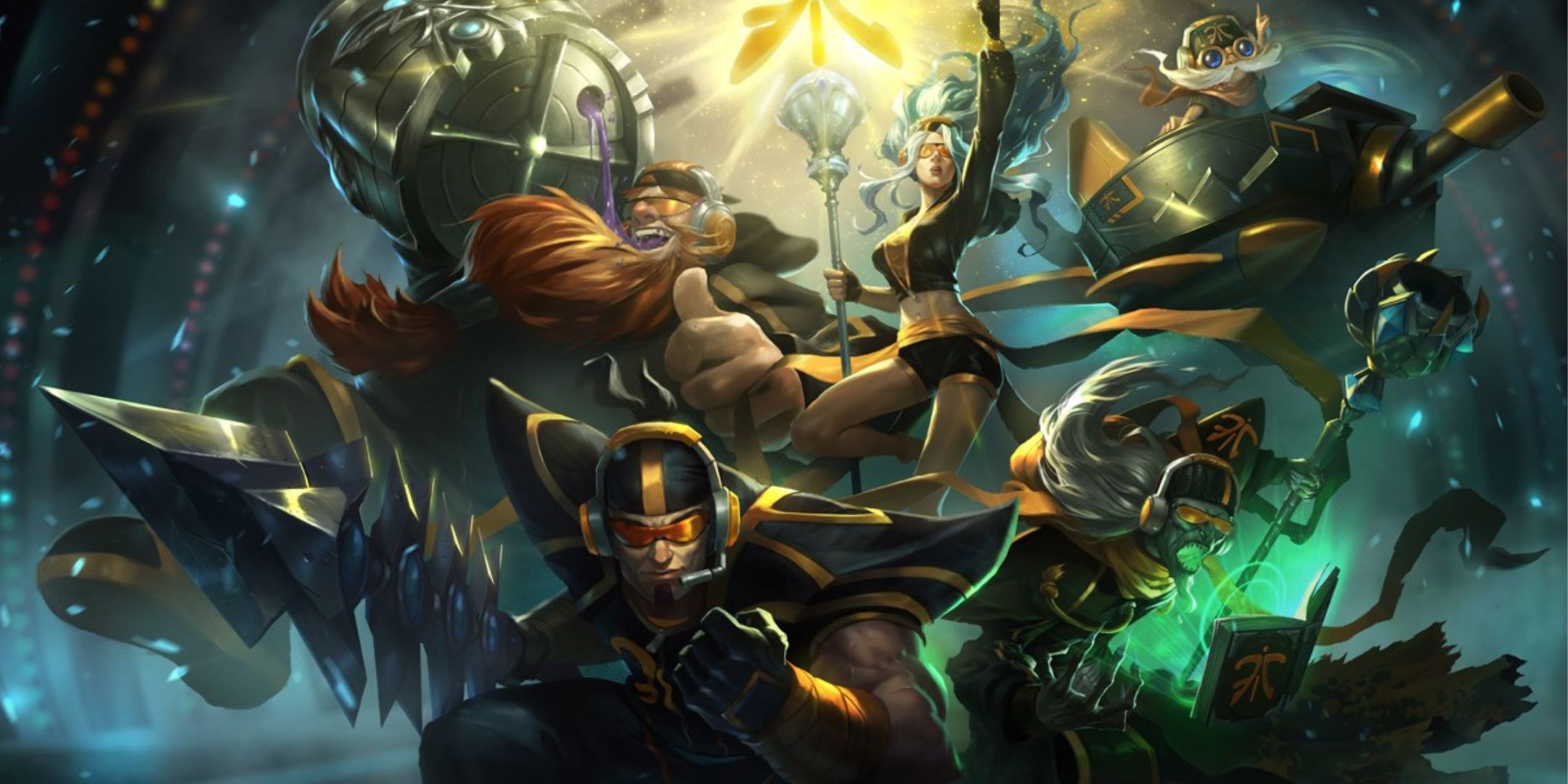 Fnatic Splash Art League of Legends