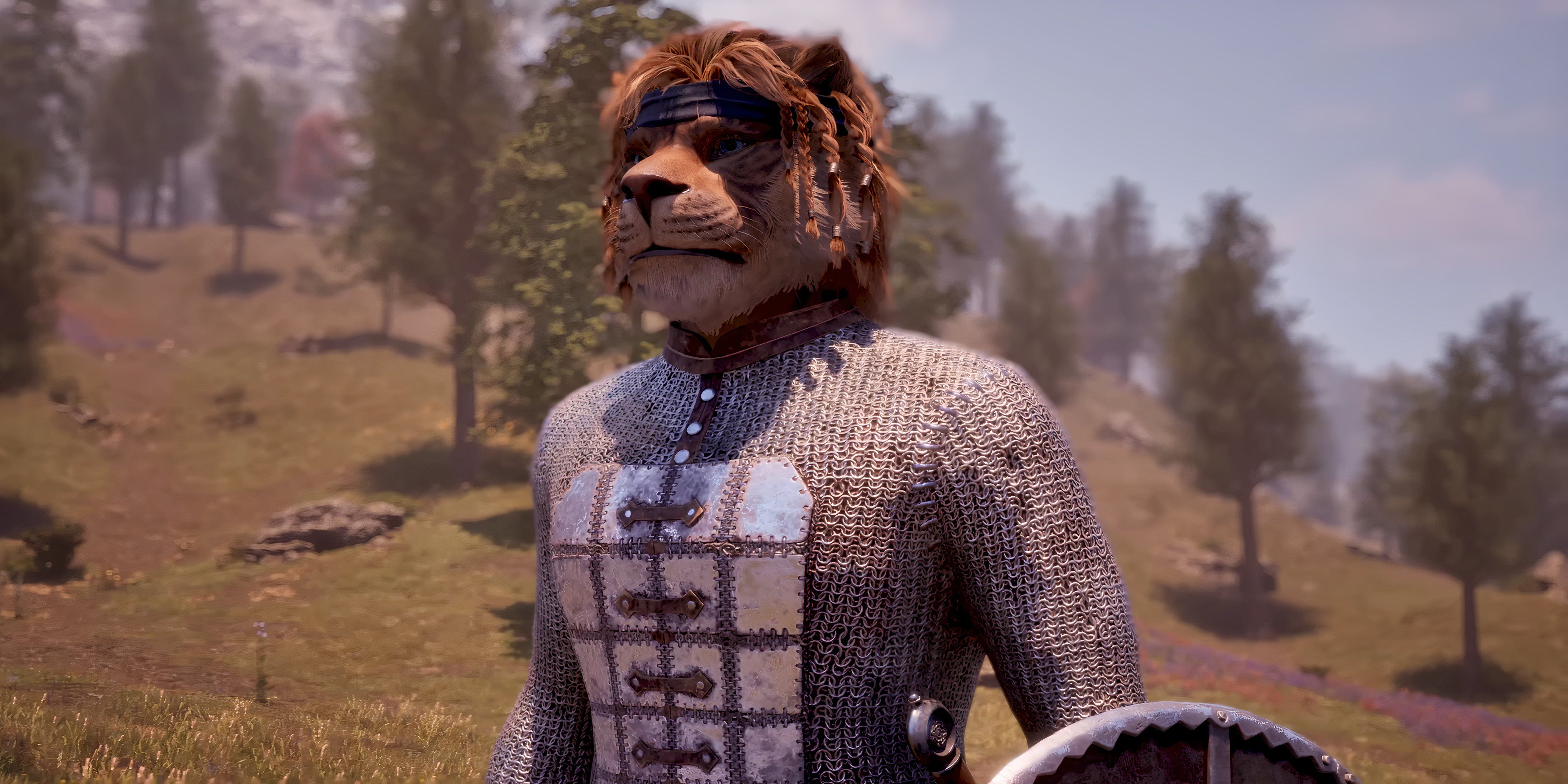 lion-like khajit in oblivion remastered.