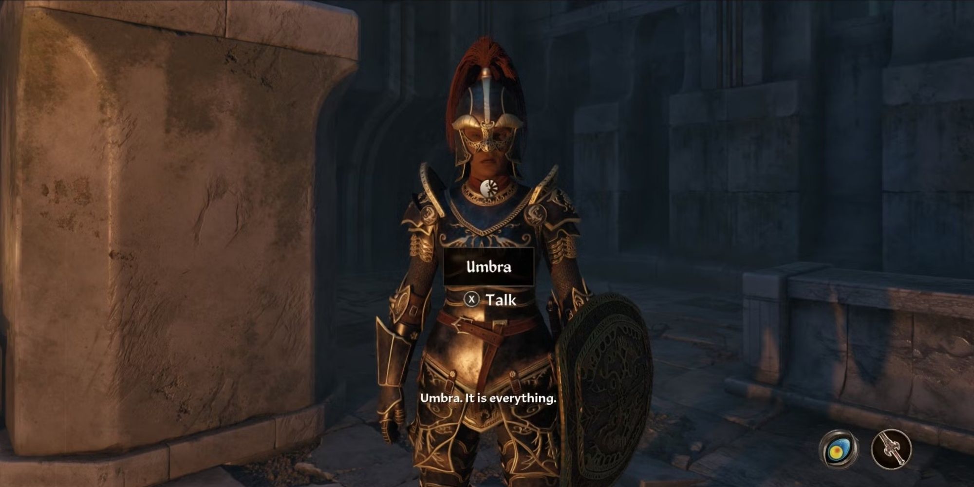 Umbra in Oblivion Remastered.