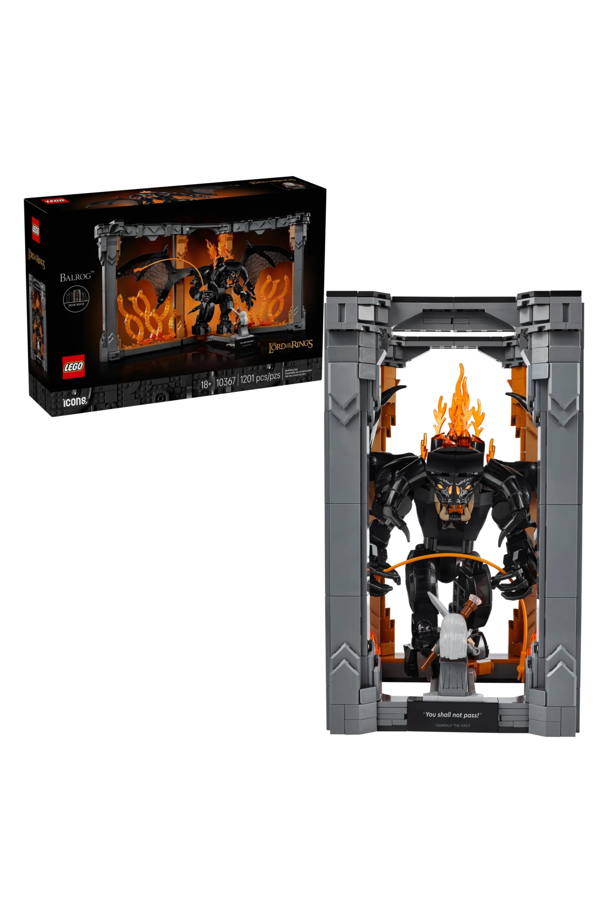 The Lord of the Rings: Balrog Book Nook
