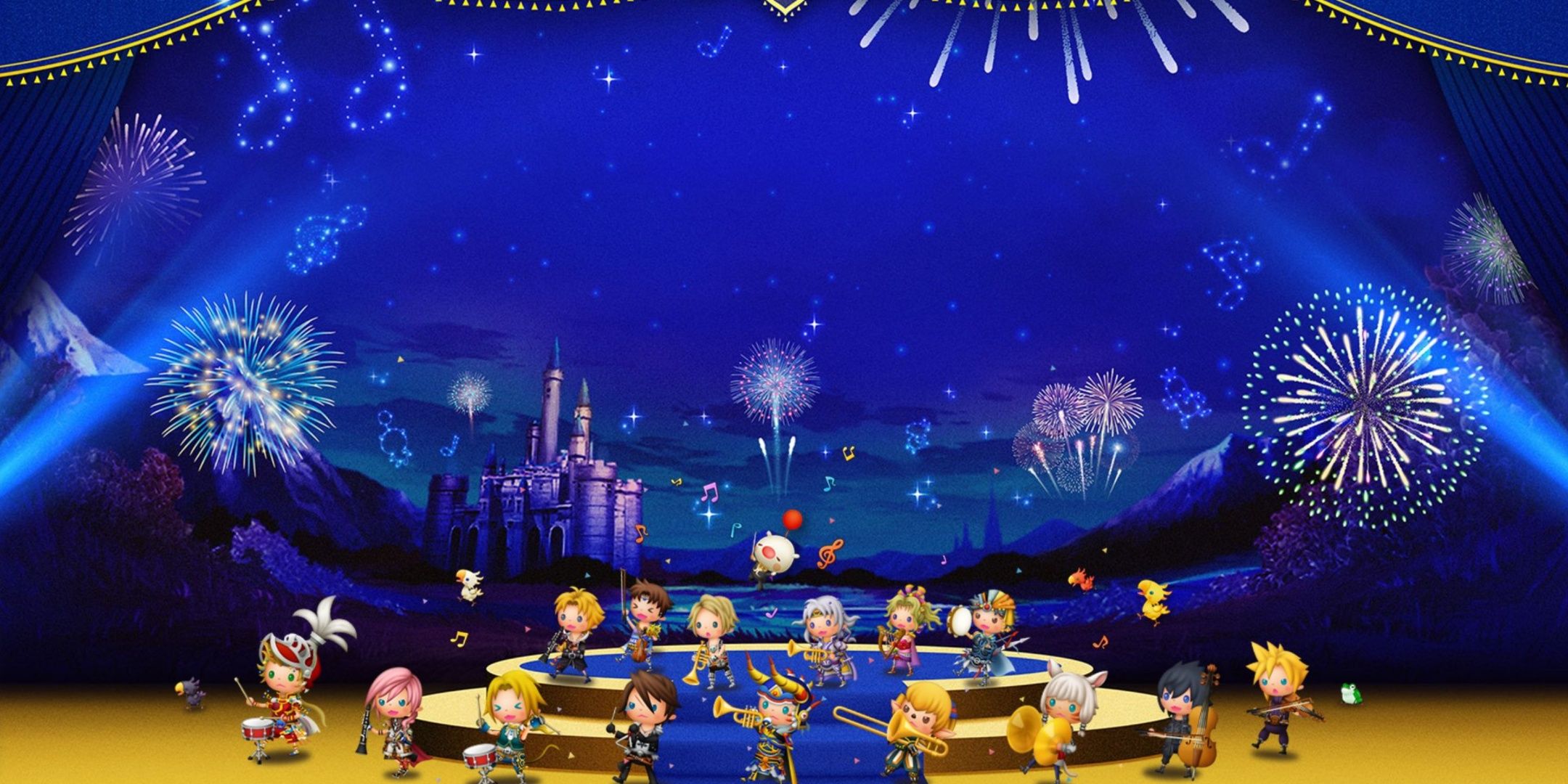 Theathrhythm Final Fantasy: Final Bar Line Key Art