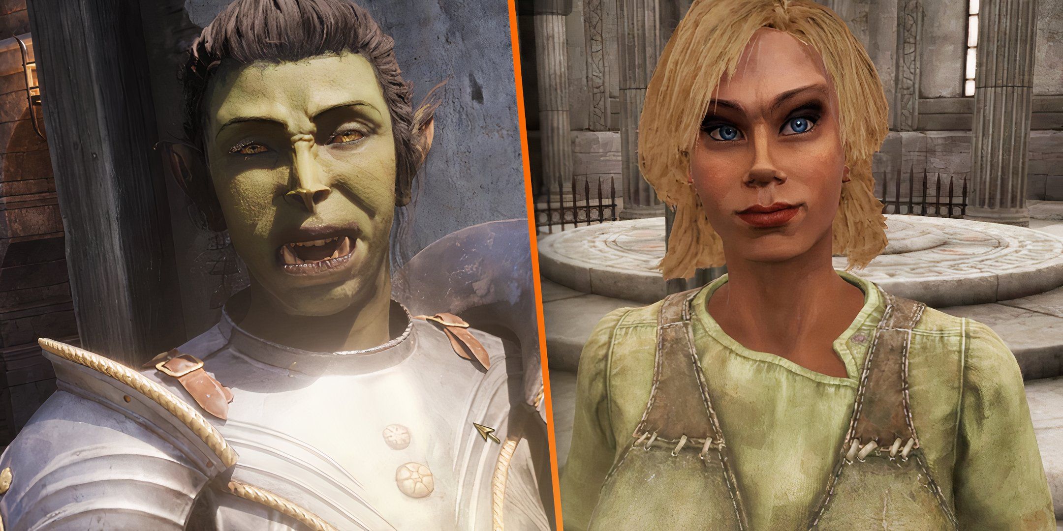 Oblivion characters yassified by modders.