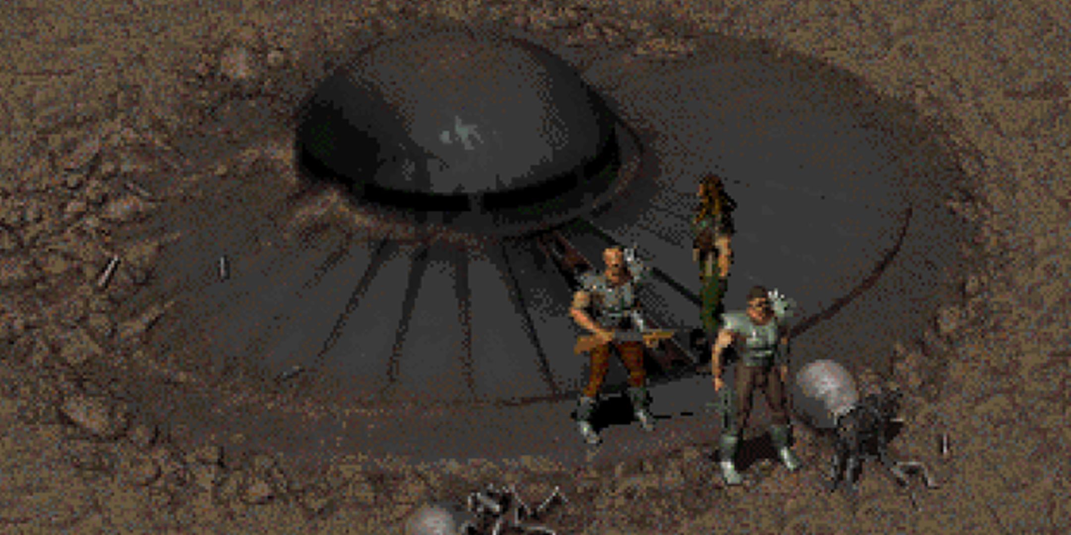 Original Fallout Crashed UFO