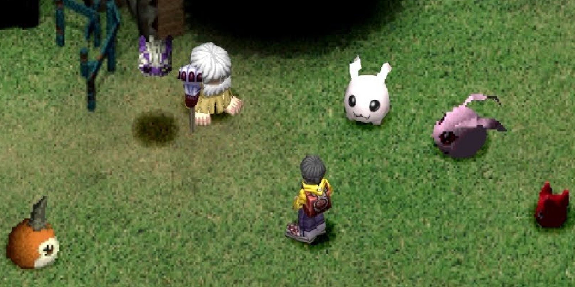 Player meets Jijimon in Digimon World.