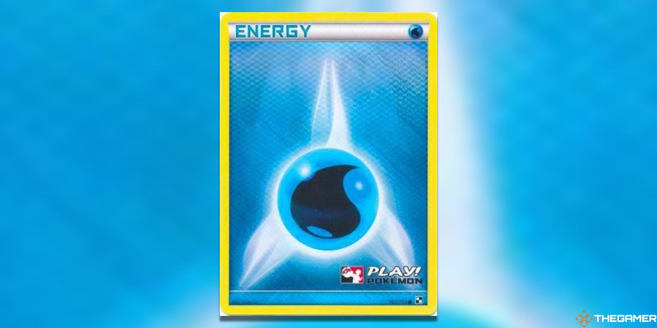 Pokemon TCG Most Valuable Basic Water Energy Play Pokemon 107_114