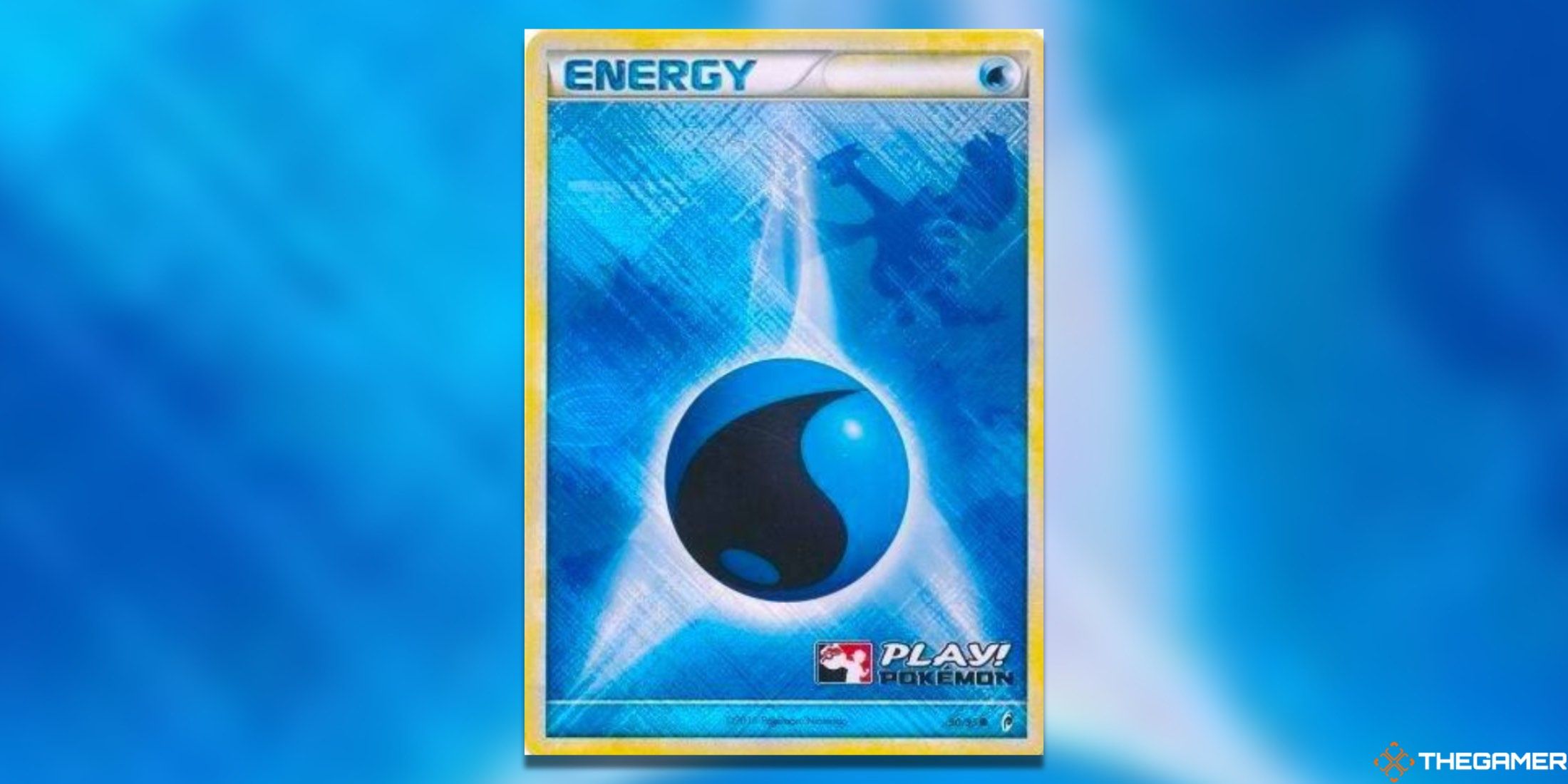 Pokemon TCG Most Valuable Basic Water Energy Play Pokemon 90_95