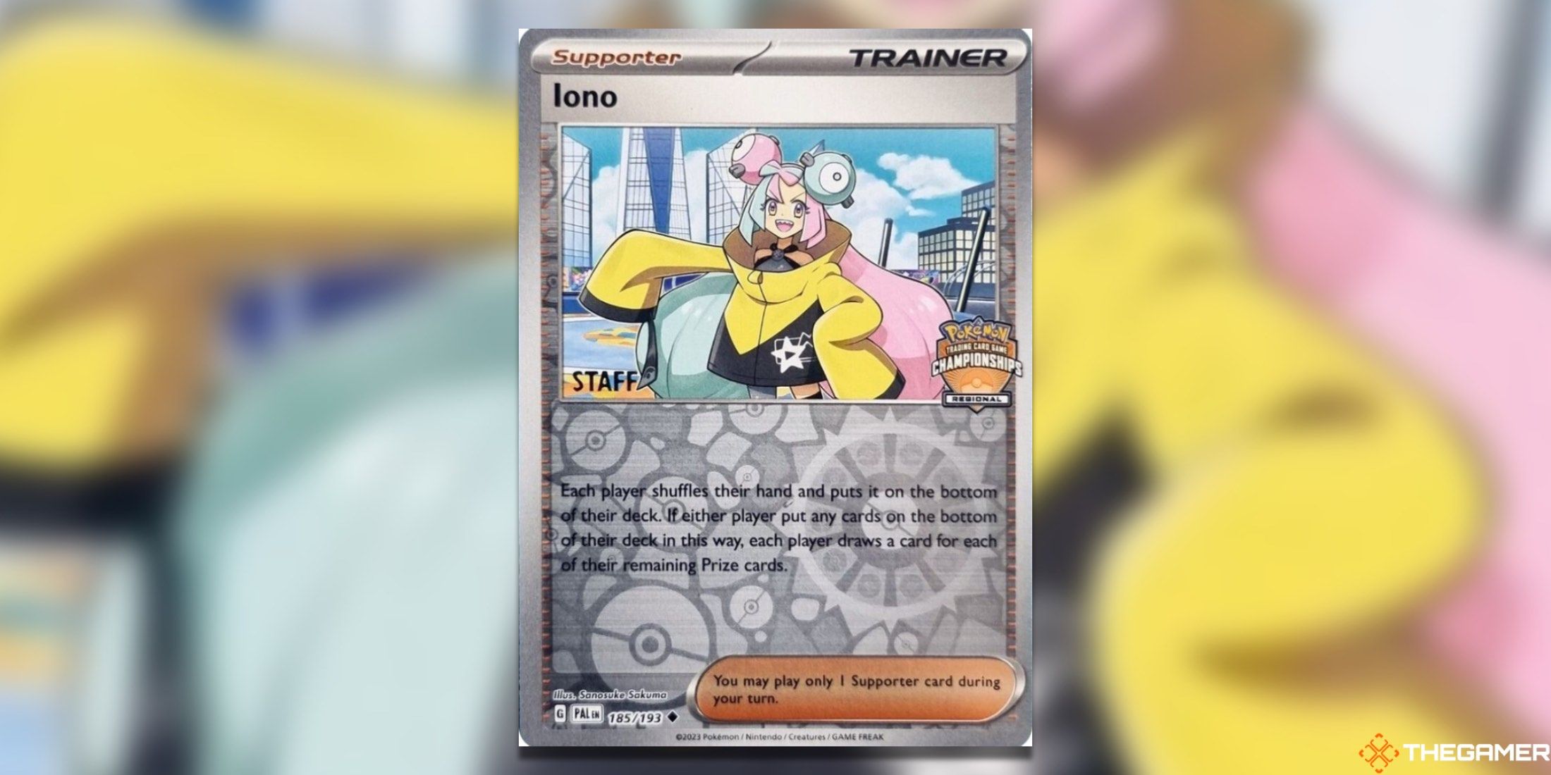 Pokemon TCG Most Valuable Uncommon Cards Iono Staff