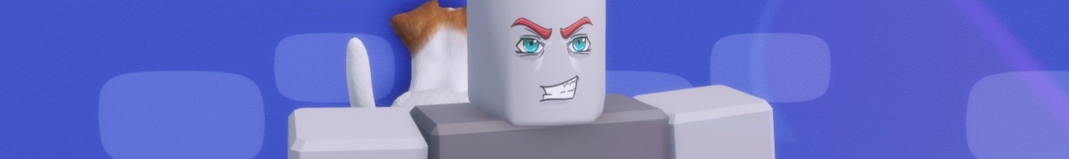 a player in train dog to fight on Roblox