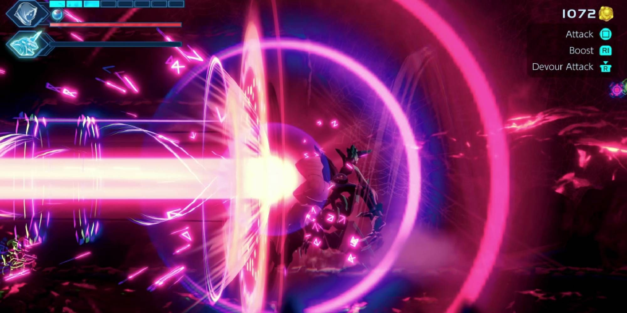 Shadow Labyrinth Laser Beam