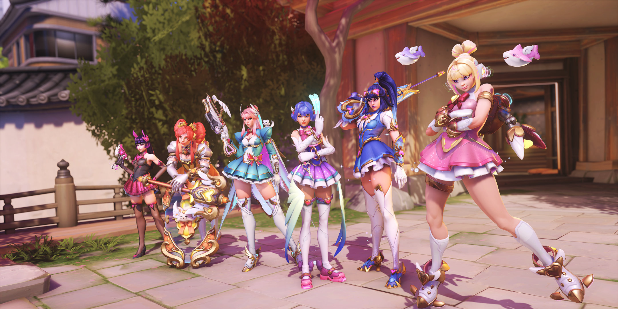 Overwatch 2 Magical Girl Heroes