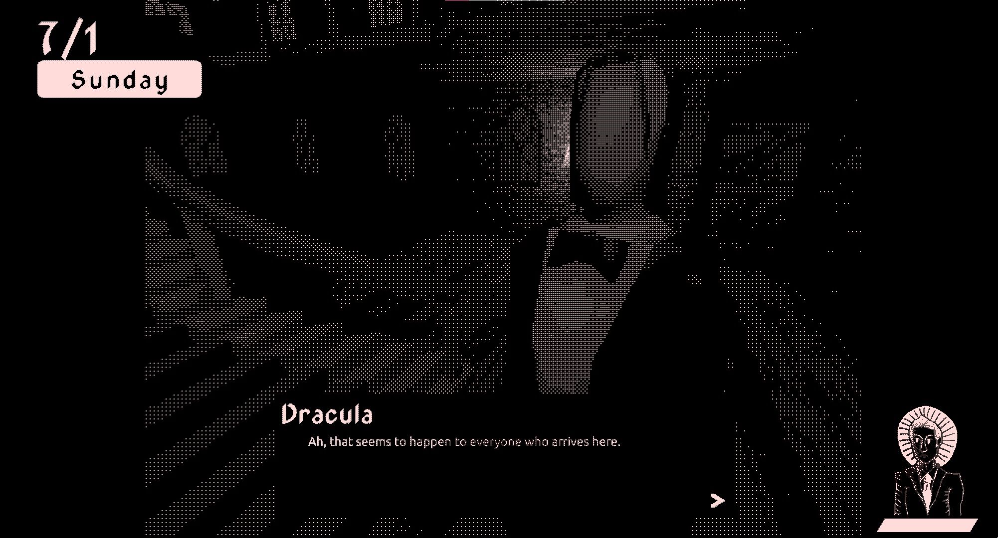 a conversation with dracula in byte