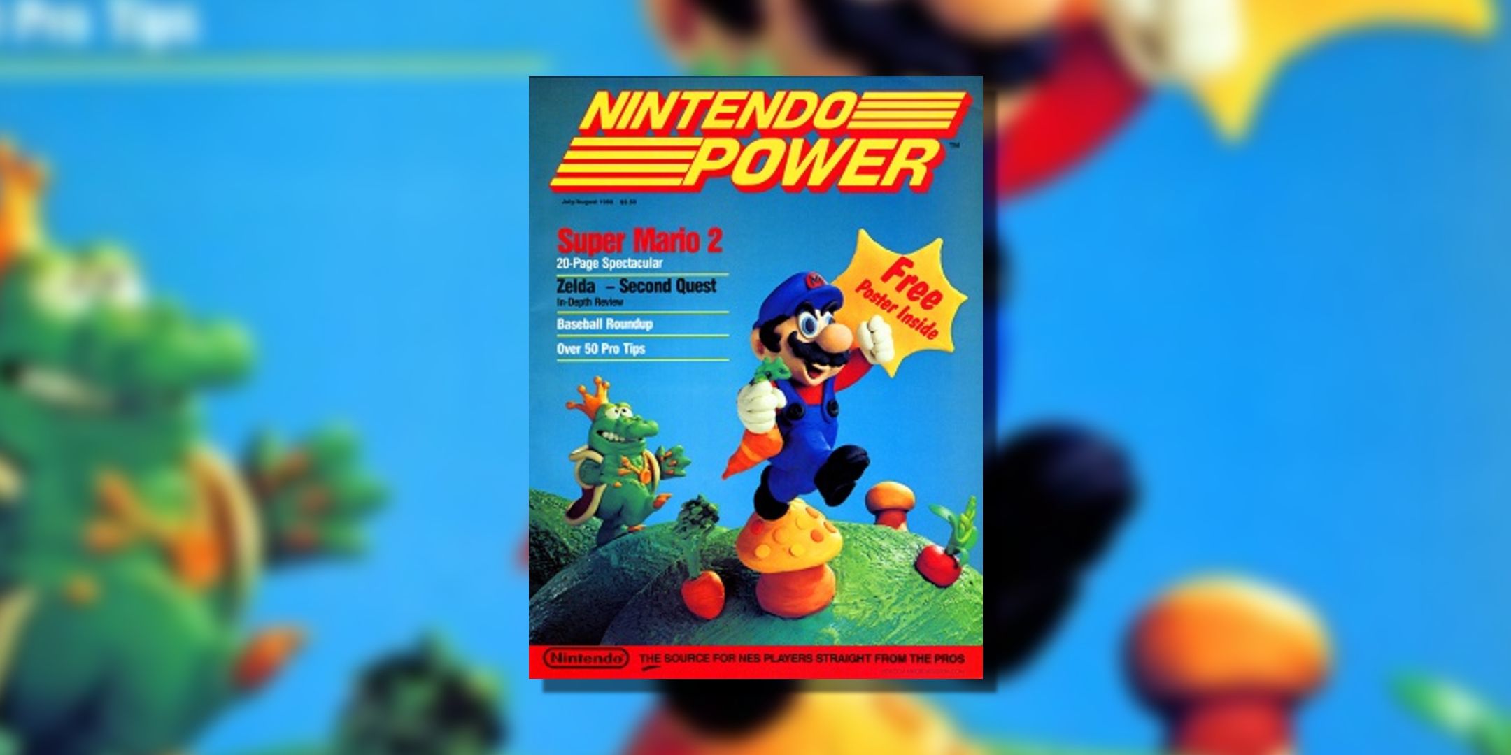 A PNG of Nintendo Power 1.