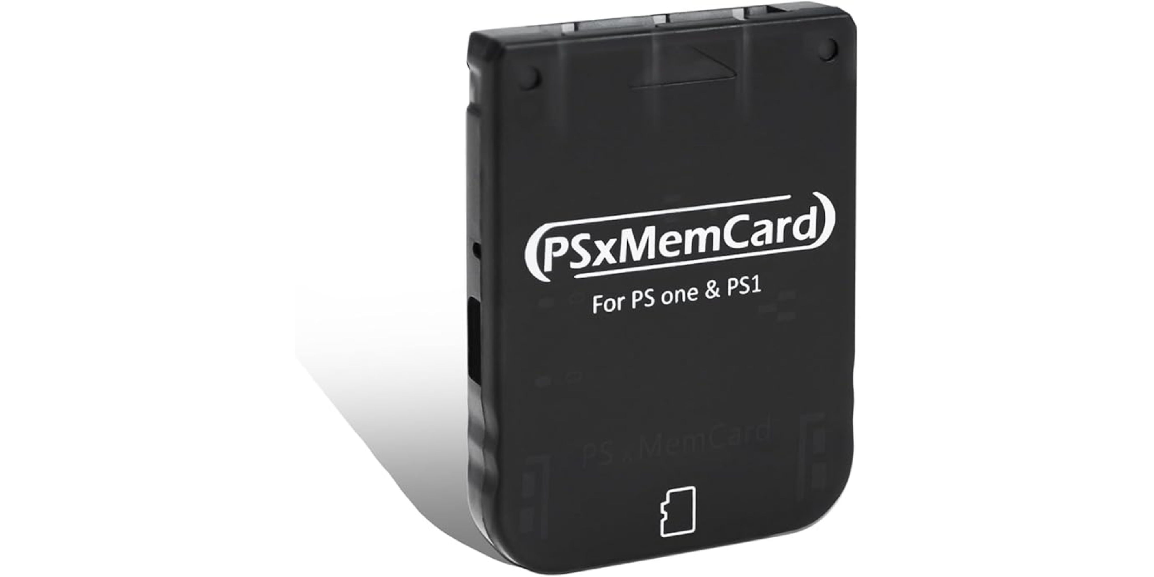 A PSxMemCard for the PS1 is shown on a white background.