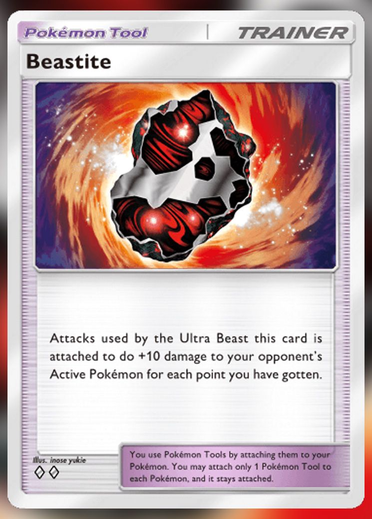 Beastite from Extradimensional Crisis in Pokemon TCG Pocket.