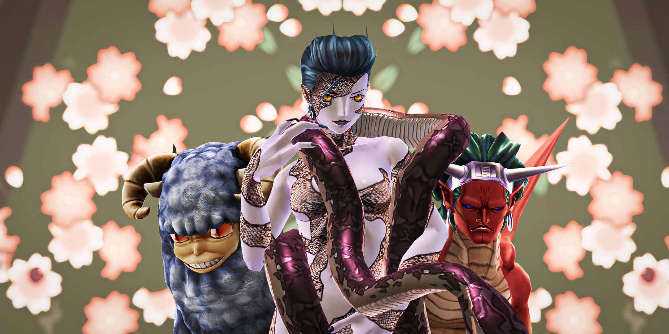 Best Demons in Raidou Remastered featuring Belial, taotie, and lilith