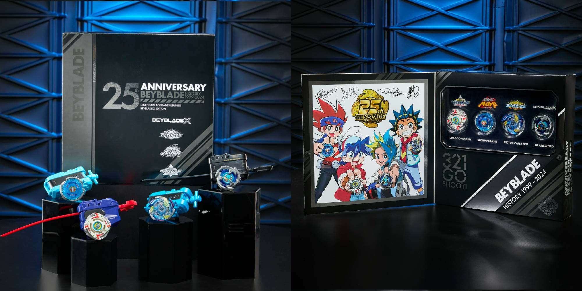 beyblade x 25th anniversary unboxing
