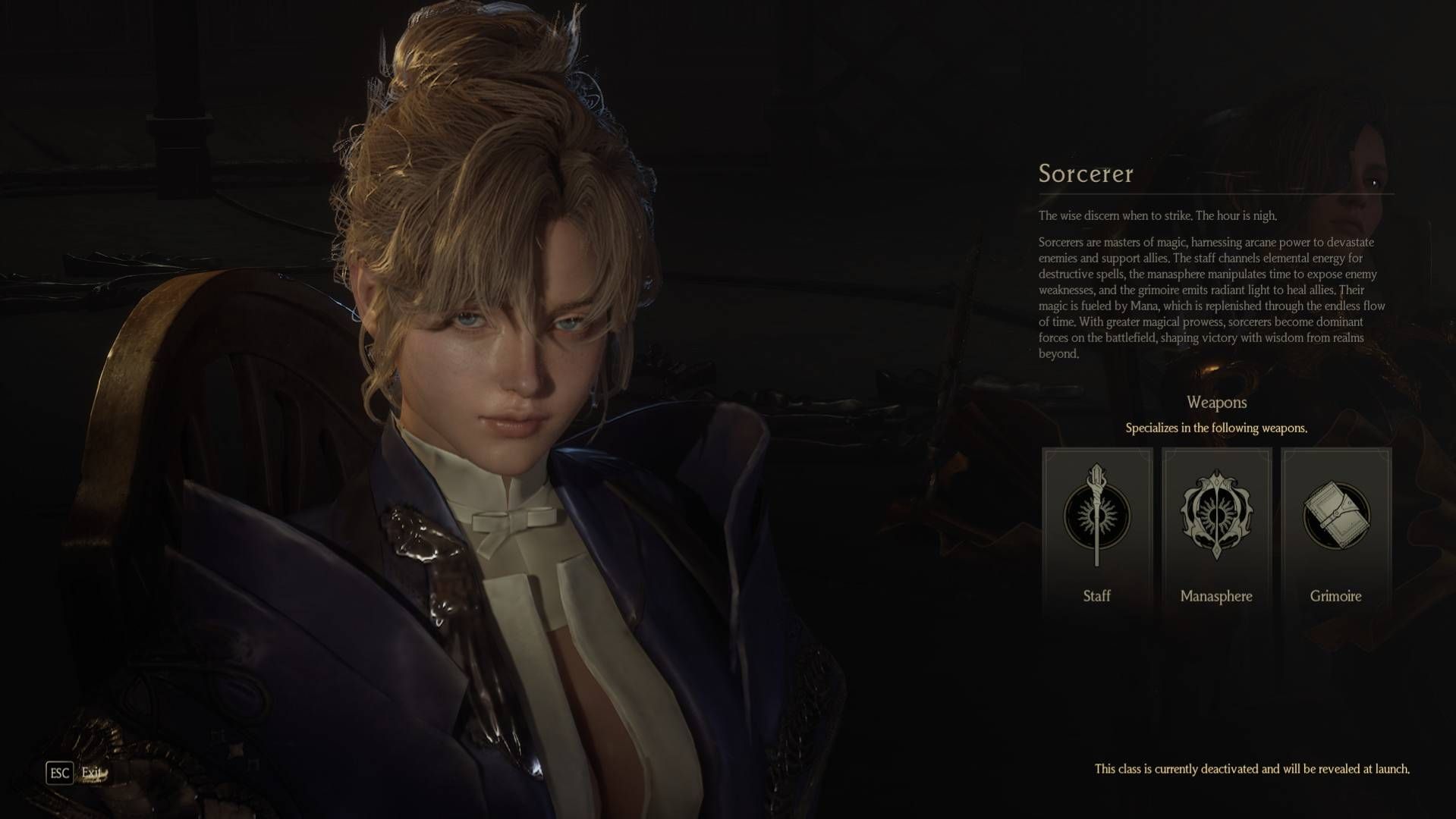 Chrono Odyssey, the sorcerer class.-1