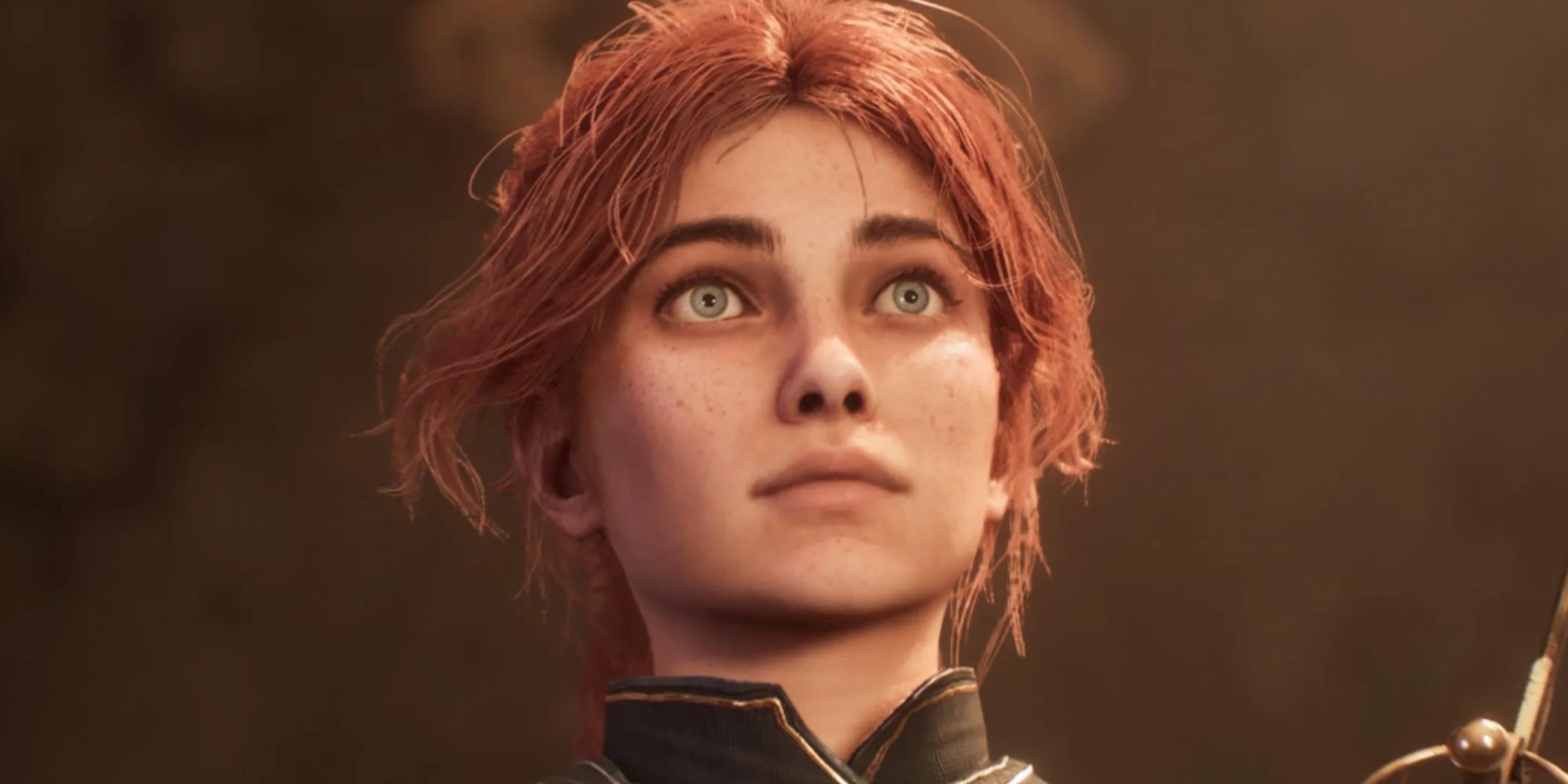 Maelle from Clair Obscur: Expedition 33 looking expressionless.