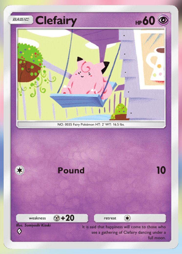 Clefairy from Extradimensional Crisis in Pokemon TCG Pocket.