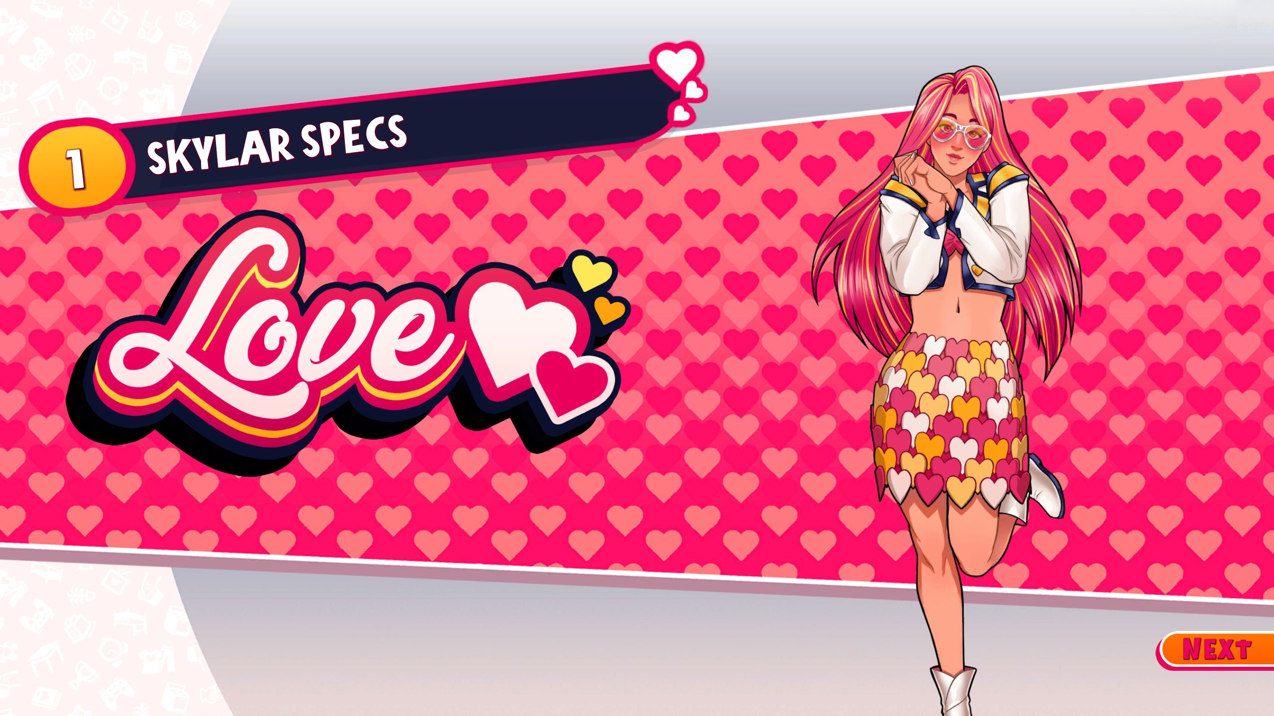 Skylar's Love ending in Date Everything!