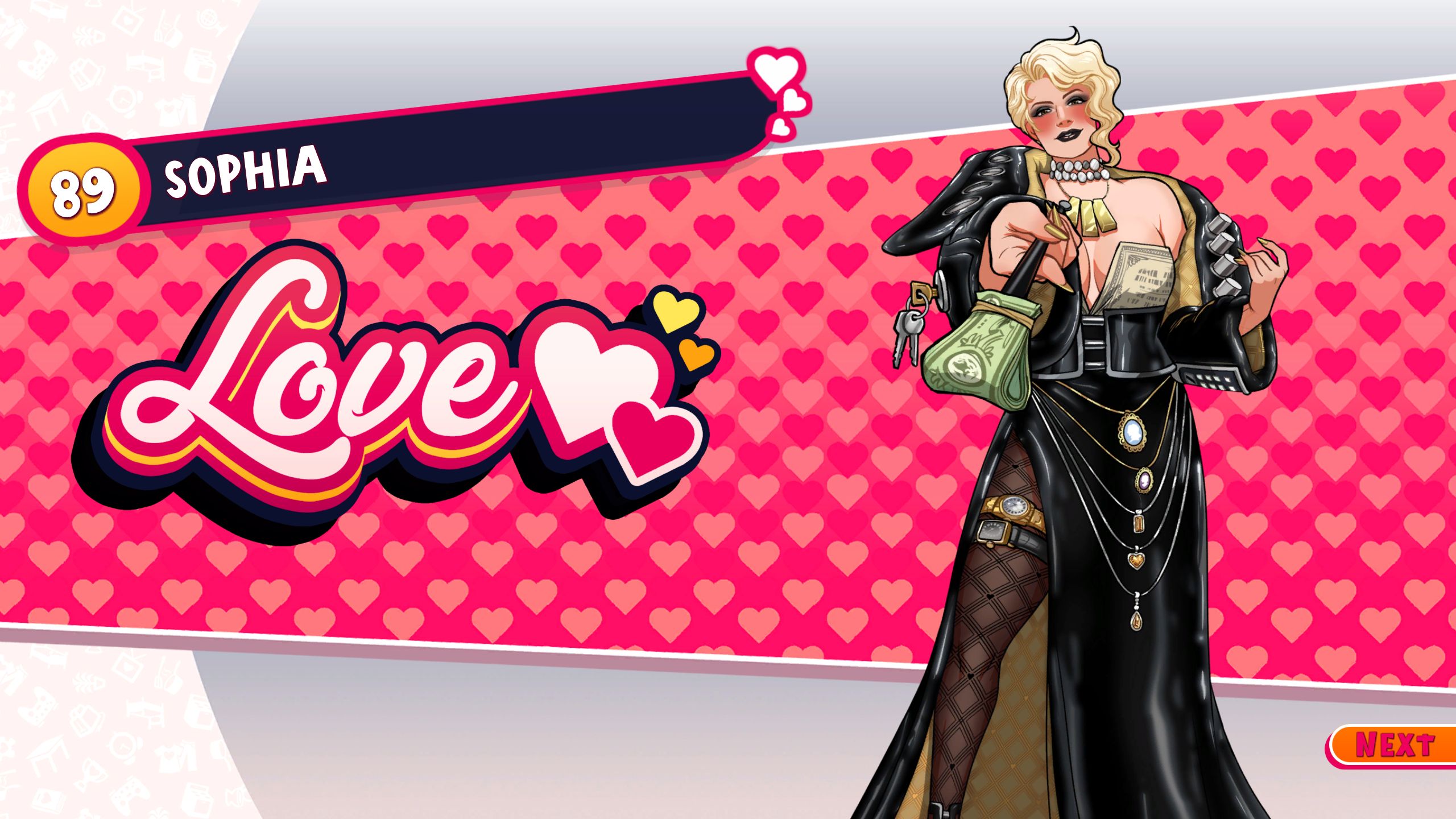 Sophia's Love ending in Date Everything!
