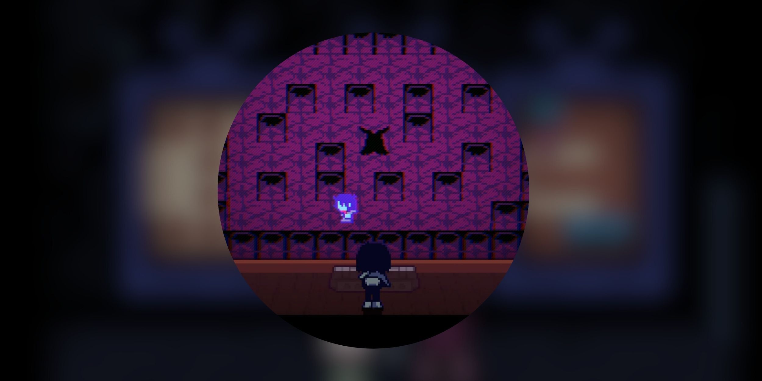 The Shadow mantle from Deltarune chapter 3.