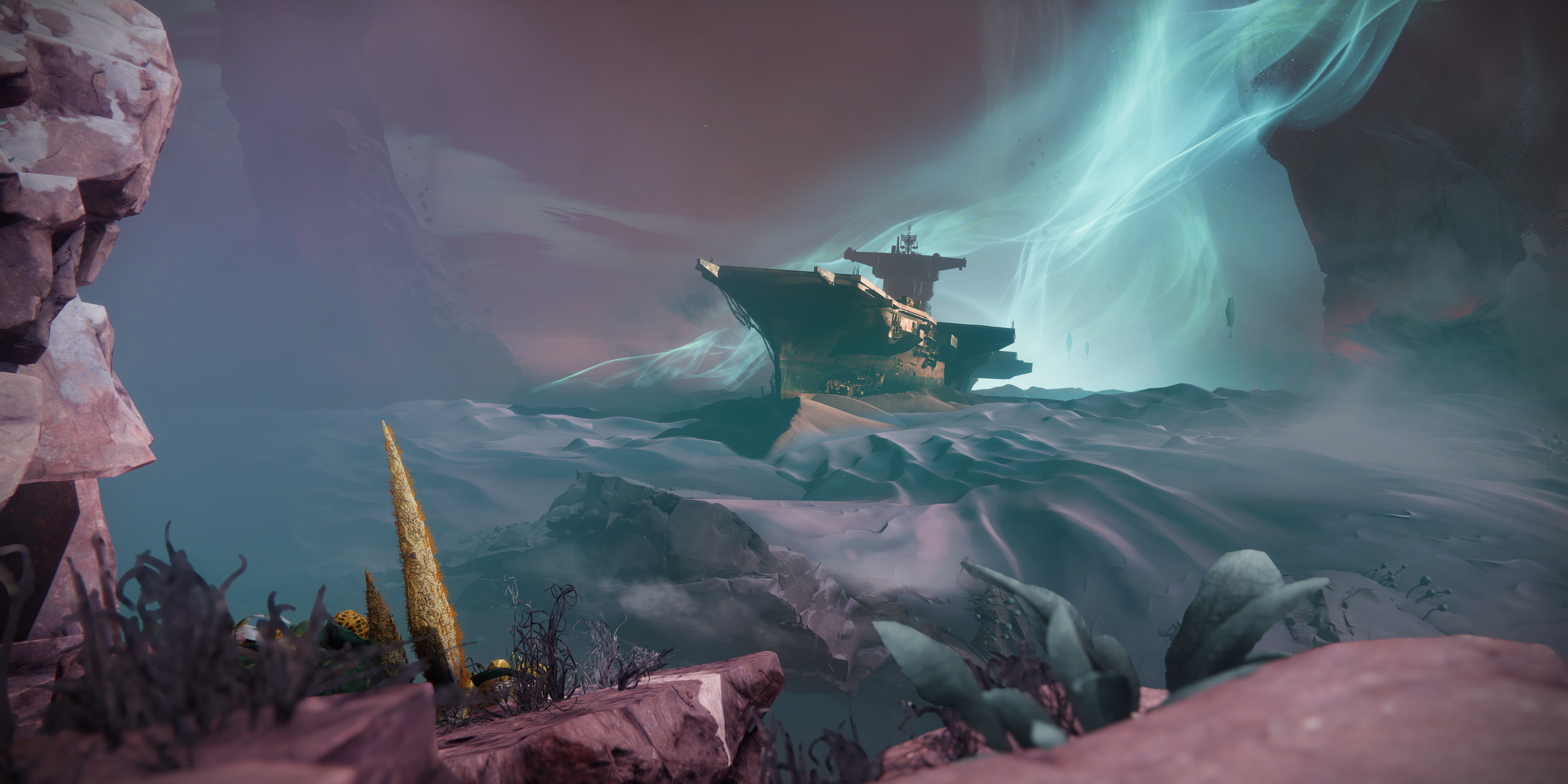 Destiny 2 Edge of Fate Beached Ship On Kepler