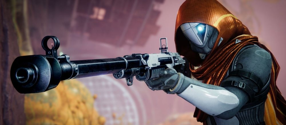 Destiny 2 Guardian Holding New Land Beyond