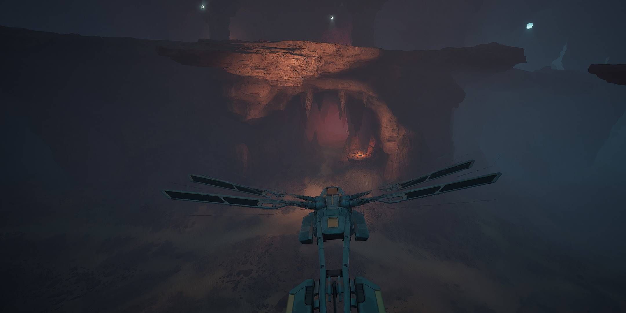 Dune Awakening The Red Maw interior cave location.