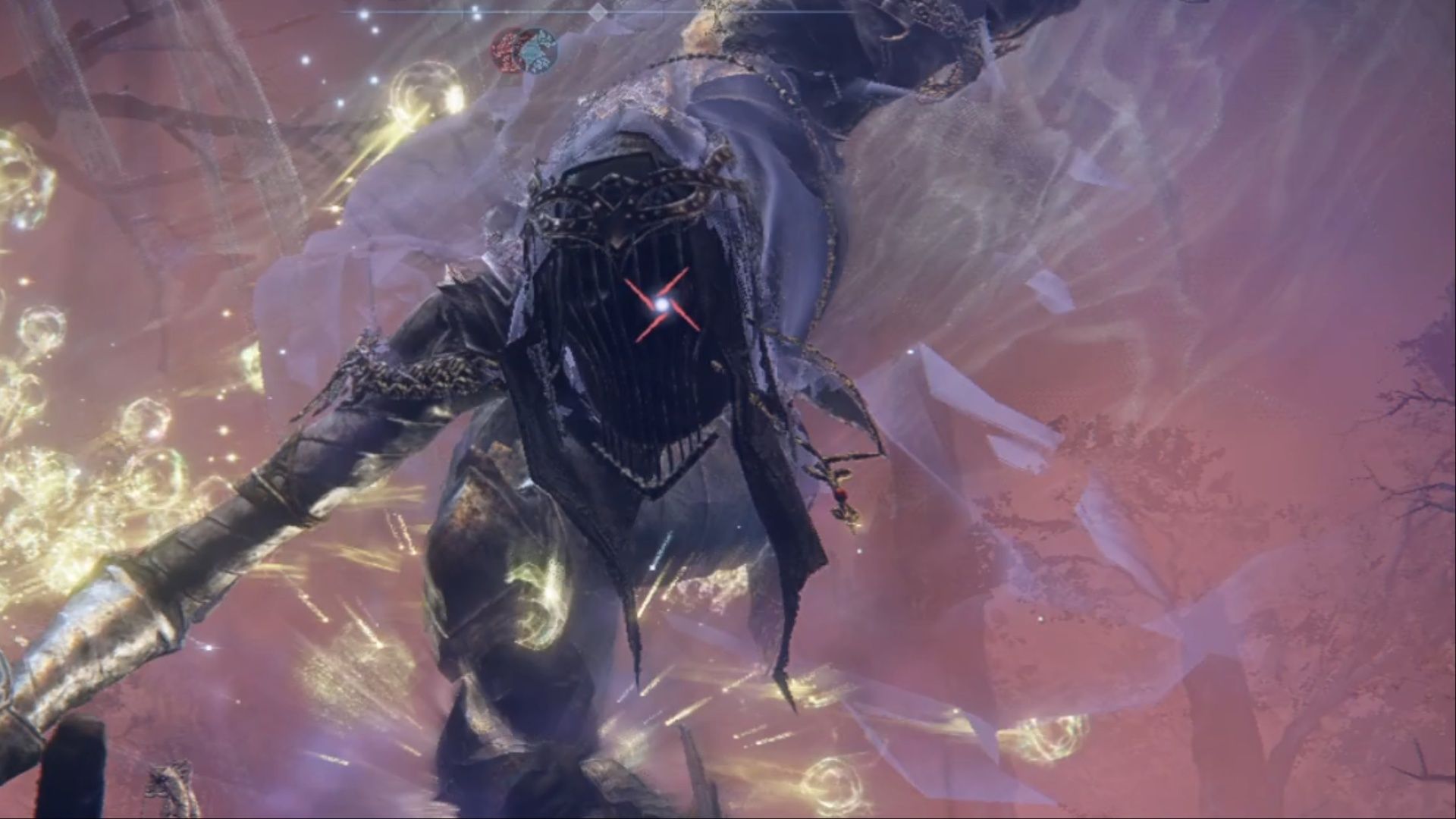 The Dancer of the Boreal Valley executing a devastating lunging strike attack in Elden Ring Nightreign.