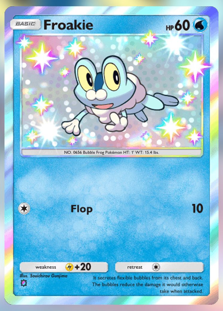 Froakie from Extradimensional Crisis in Pokemon TCG Pocket