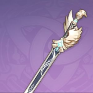 Genshin Impact favonius sword weapon icon.
