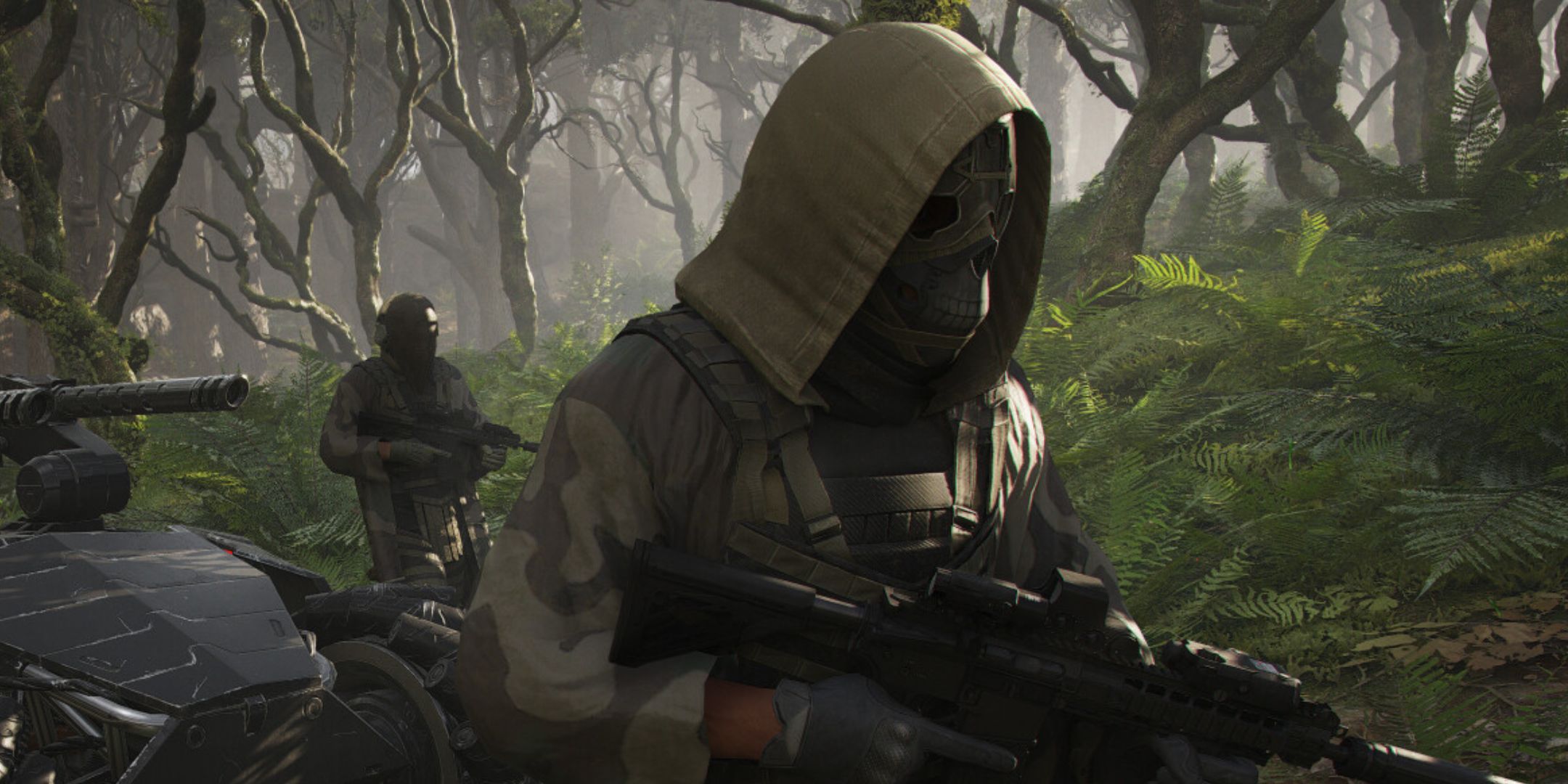 Ghost Recon Breakpoint Soldier Walking In Woods