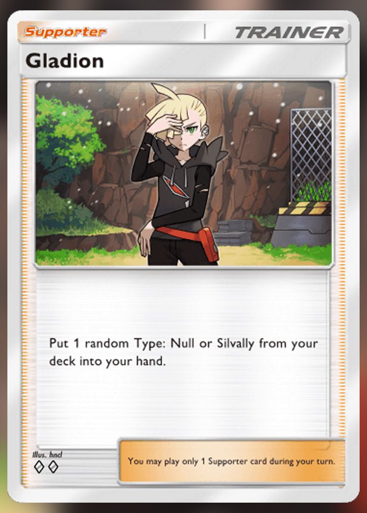 Gladion from Extradimensional Crisis in Pokemon TCG Pocket.