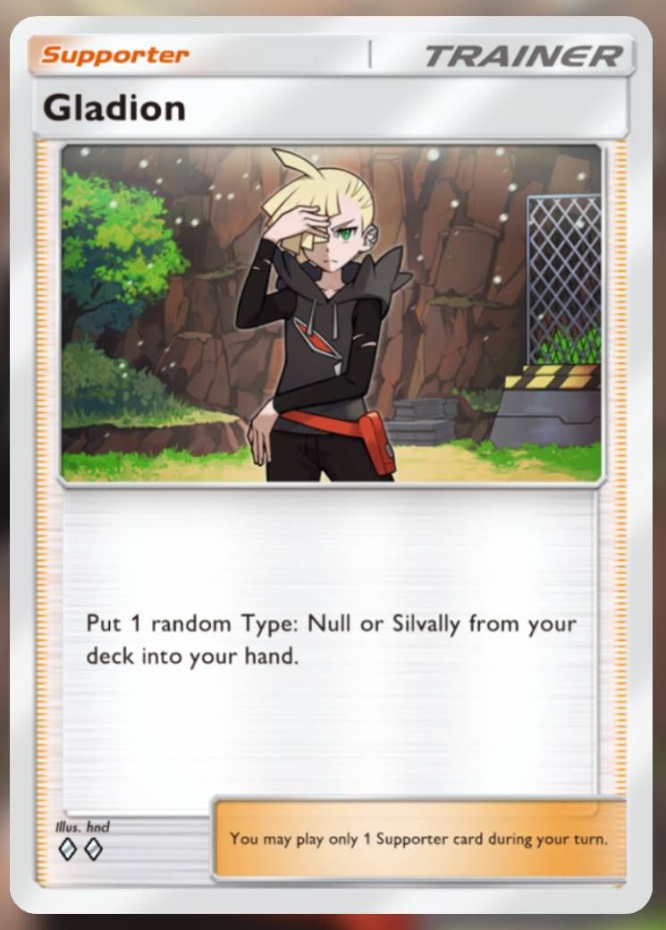 The Gladion card, from Pokemon TCG Pocket's Extradimensional Crisis set.