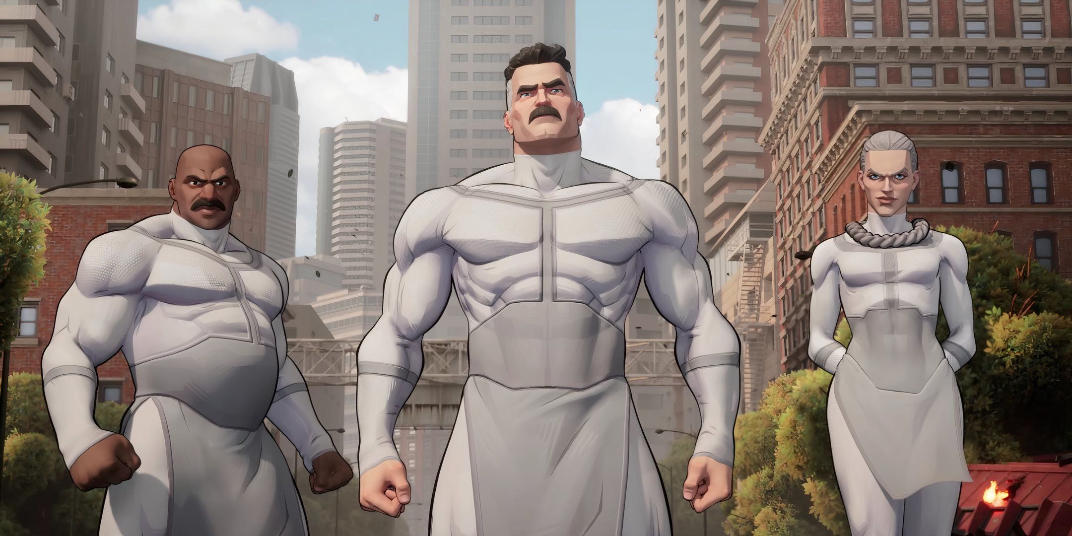 Omni-Man and some other Viltrumites in Invincible Vs.