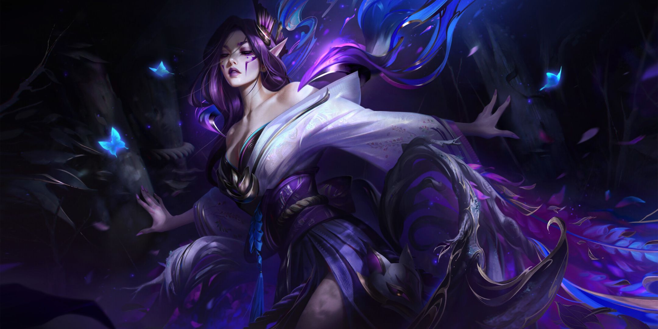 League of Legends Spirit Blossom Morgana Splash Art