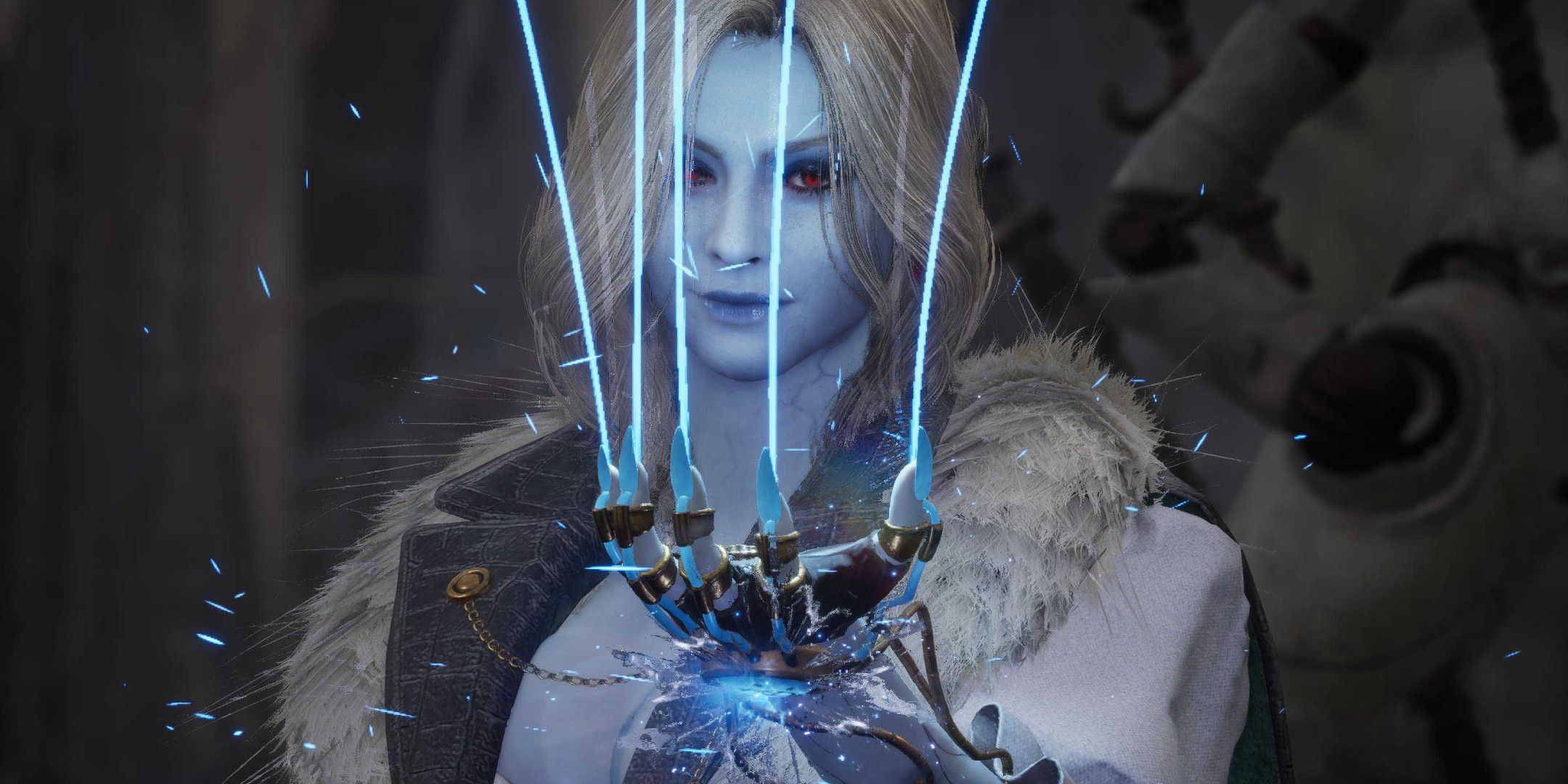 Markiona holding out her hand in Lies of P