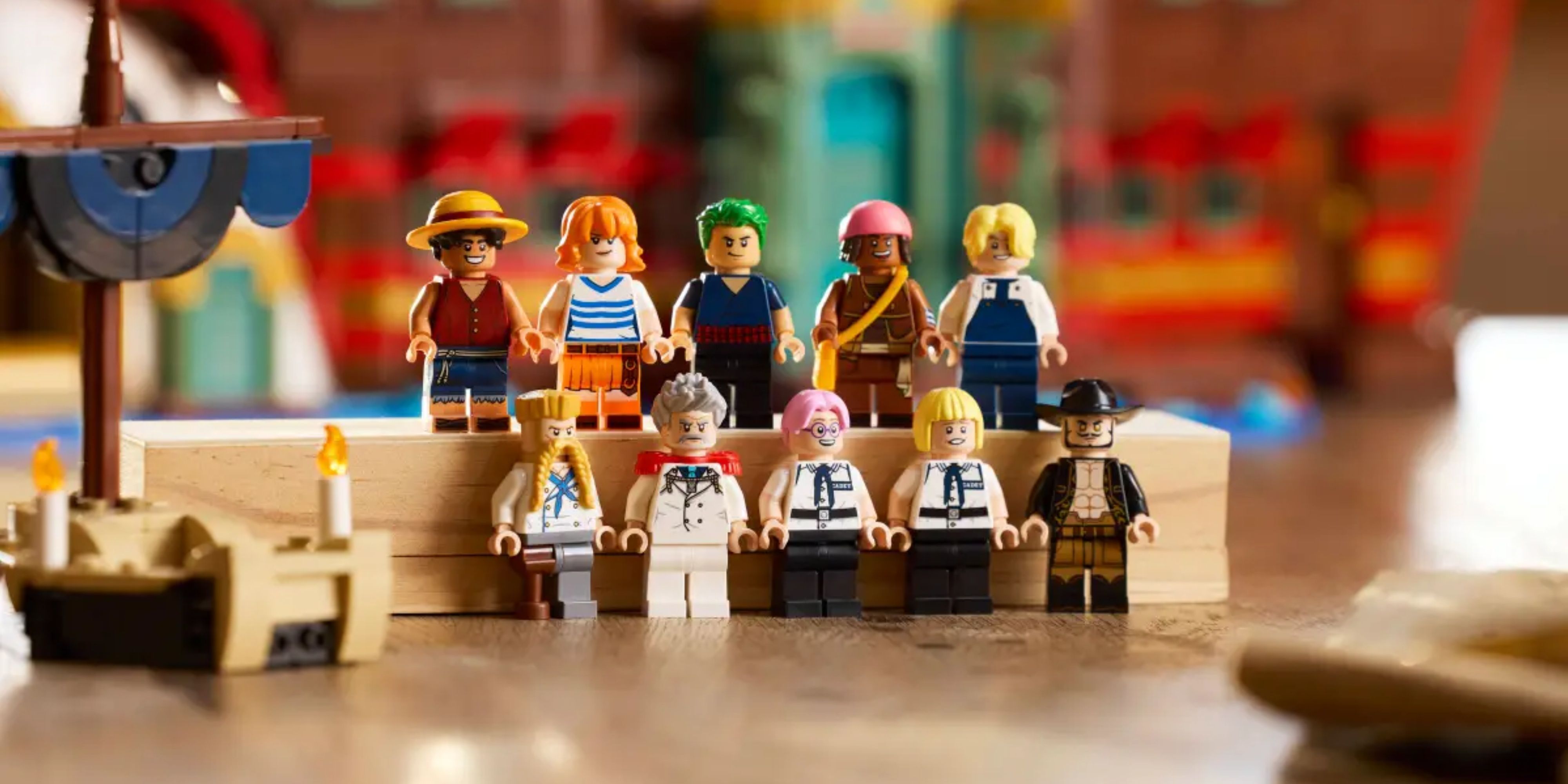 one piece lego minifigures.