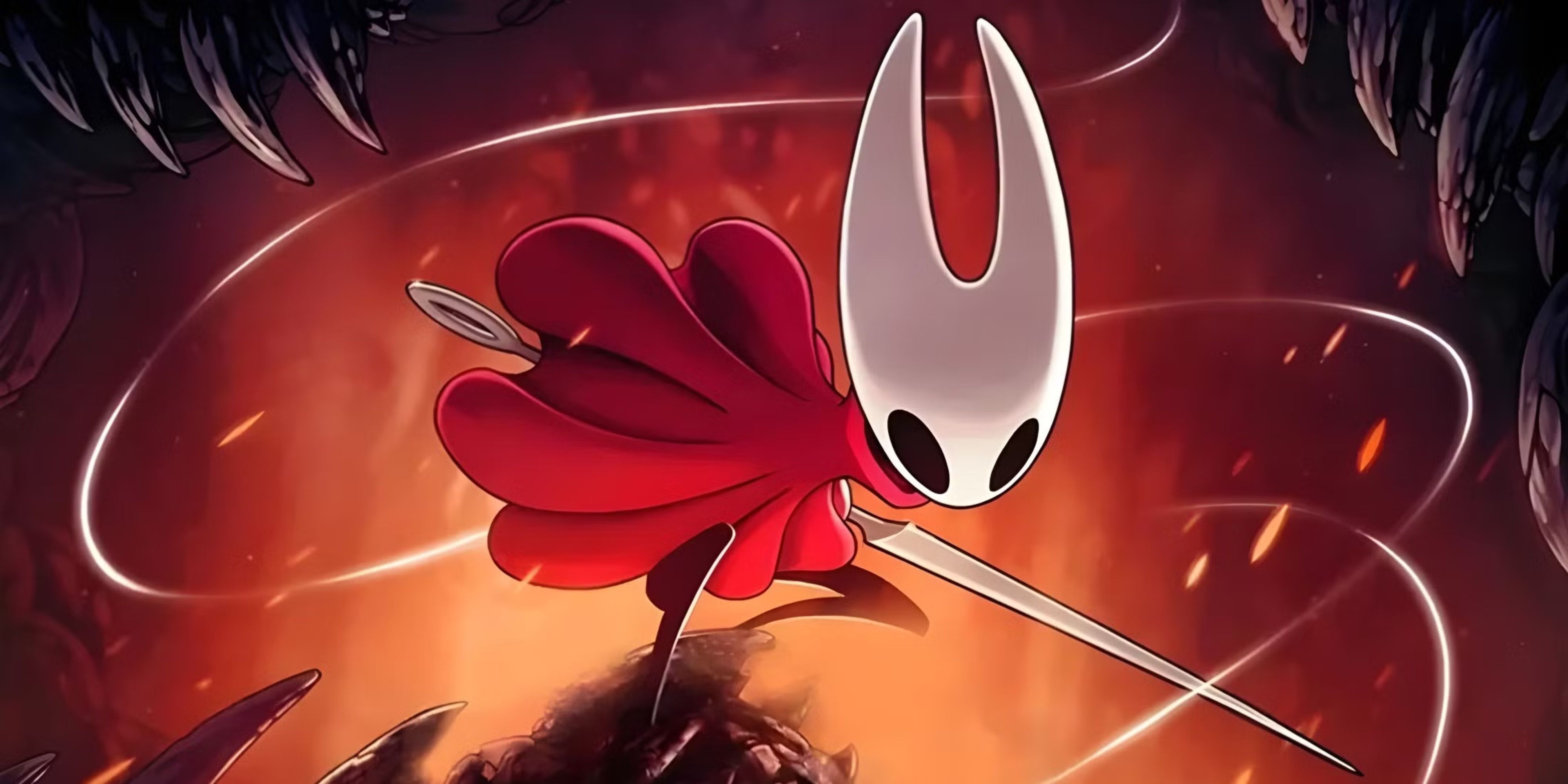 hornet artwork from hollow knight silksong.