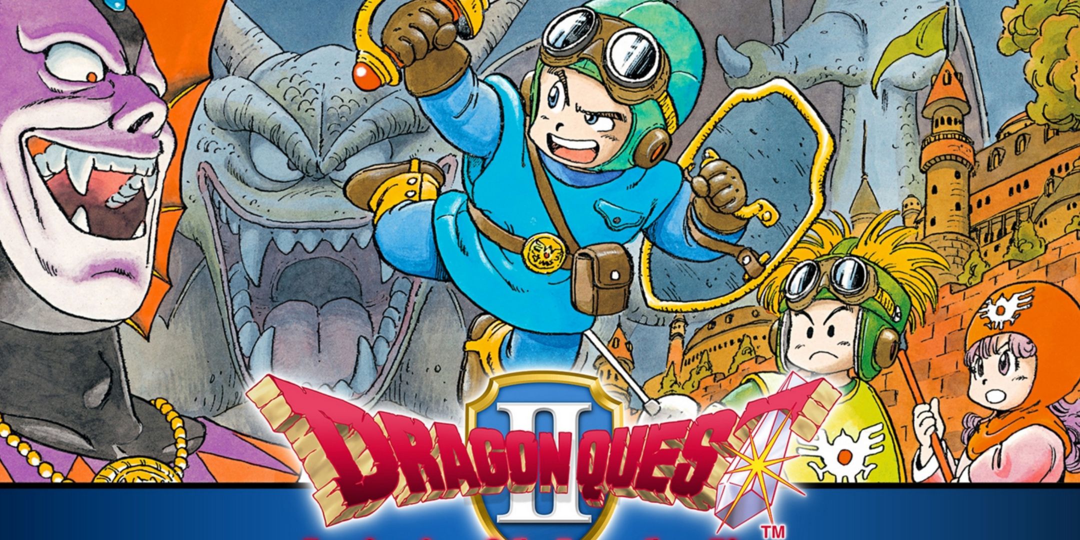 The cover art of Dragon Quest 2.