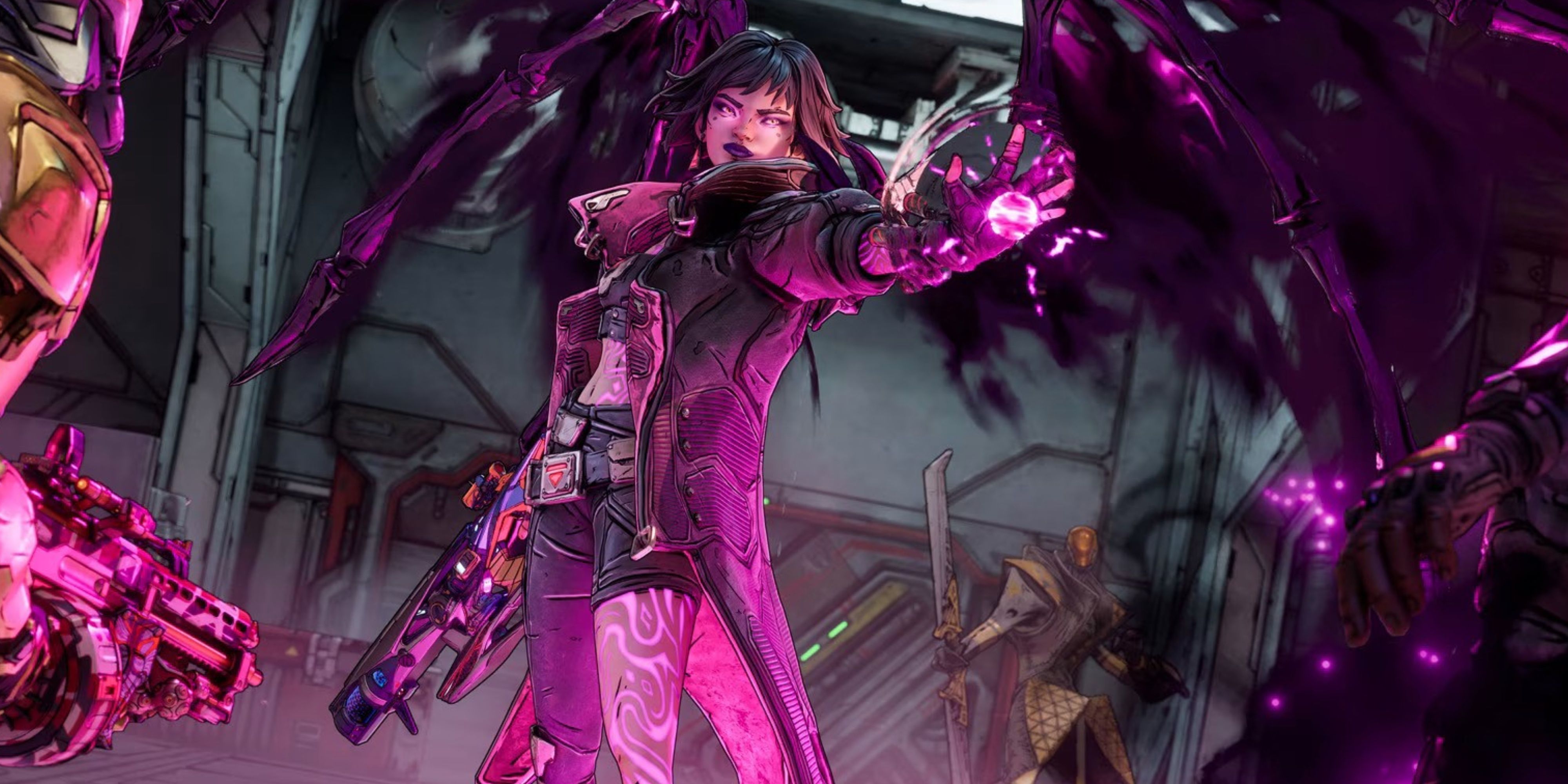 vex using her powers in borderlands 4.