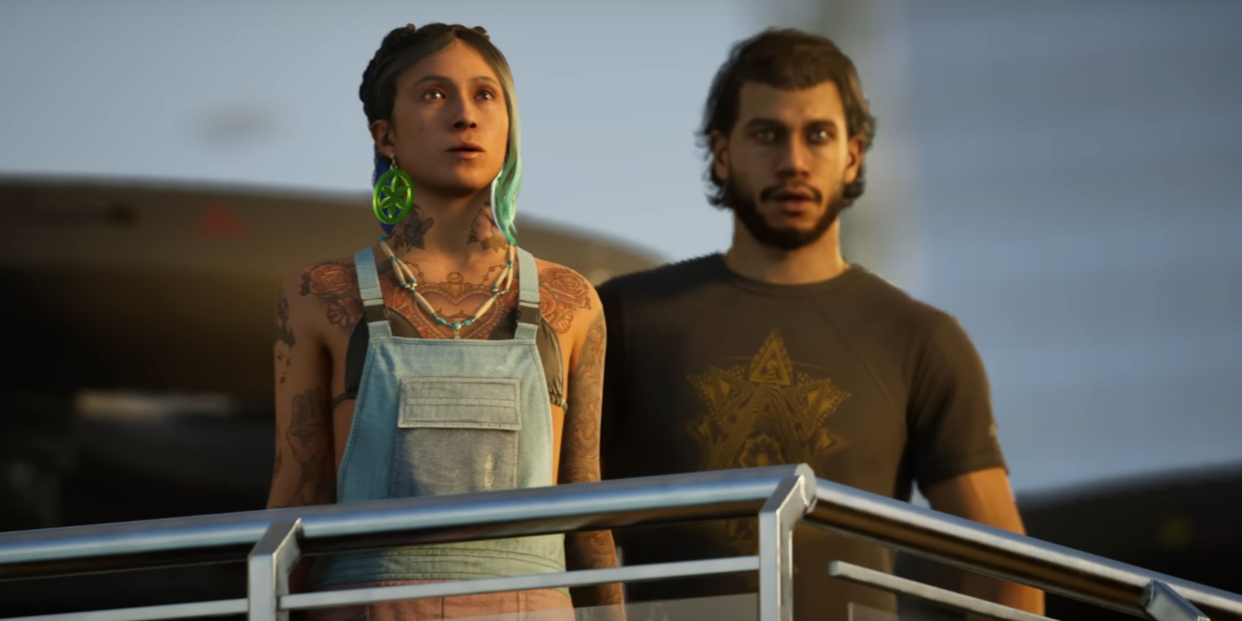 mindseye characters looking shocked.