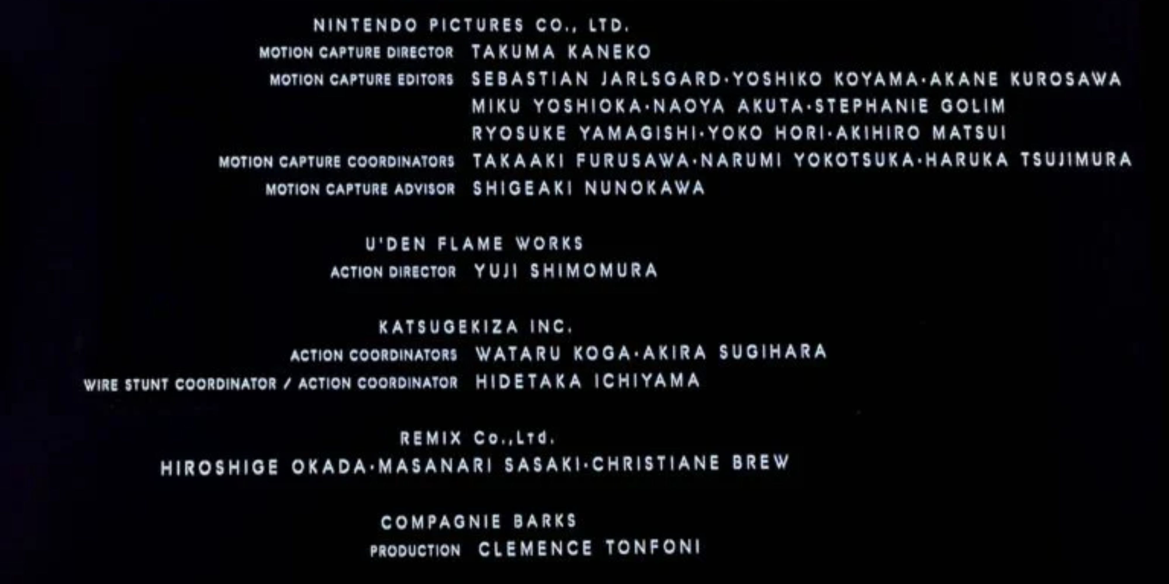 nintendo pictures mentioned in death stranding 2's credits.