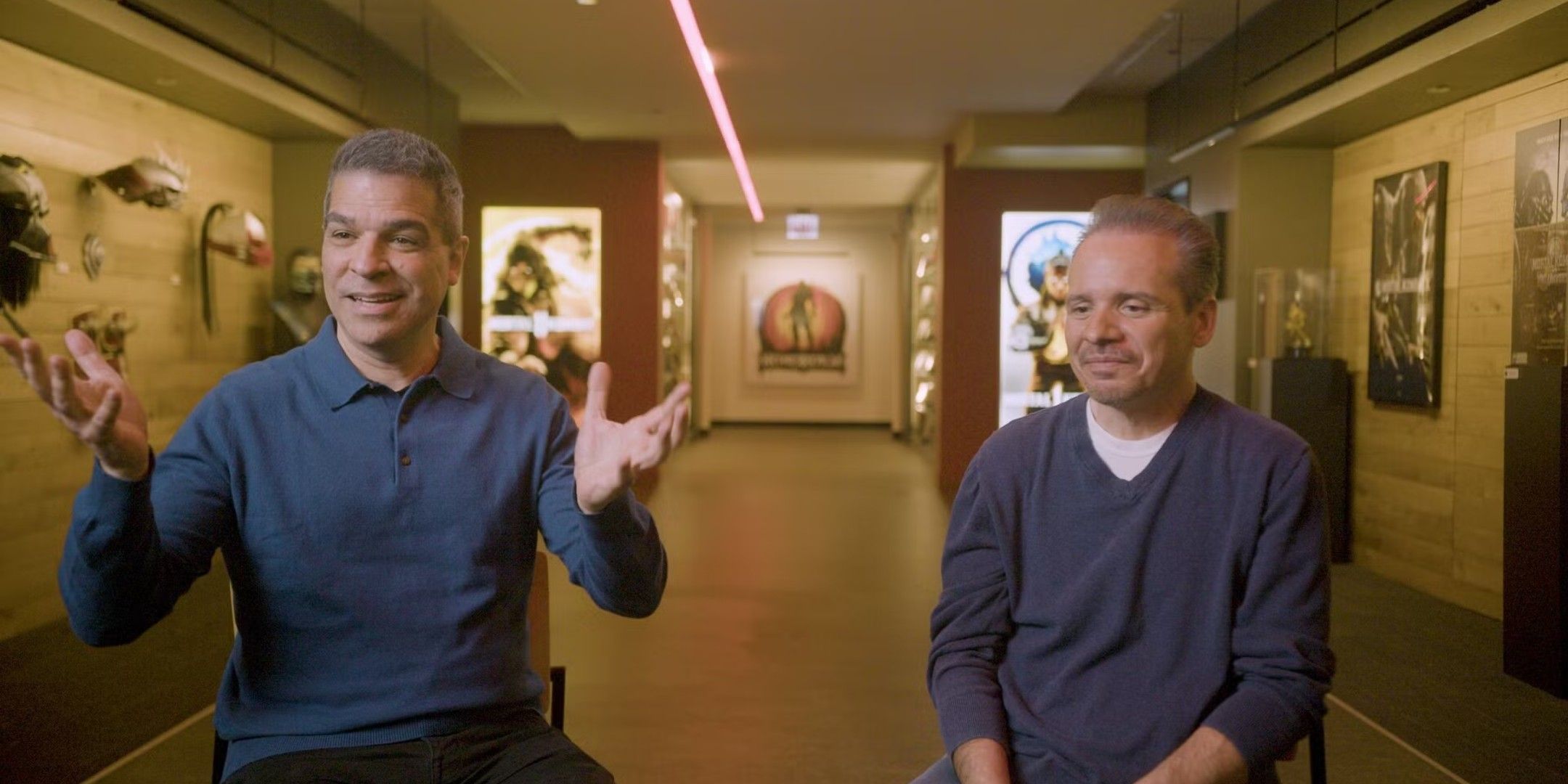 Mortal Kombat co-creators Ed Boon and John Tobias in Legacy Kollection.