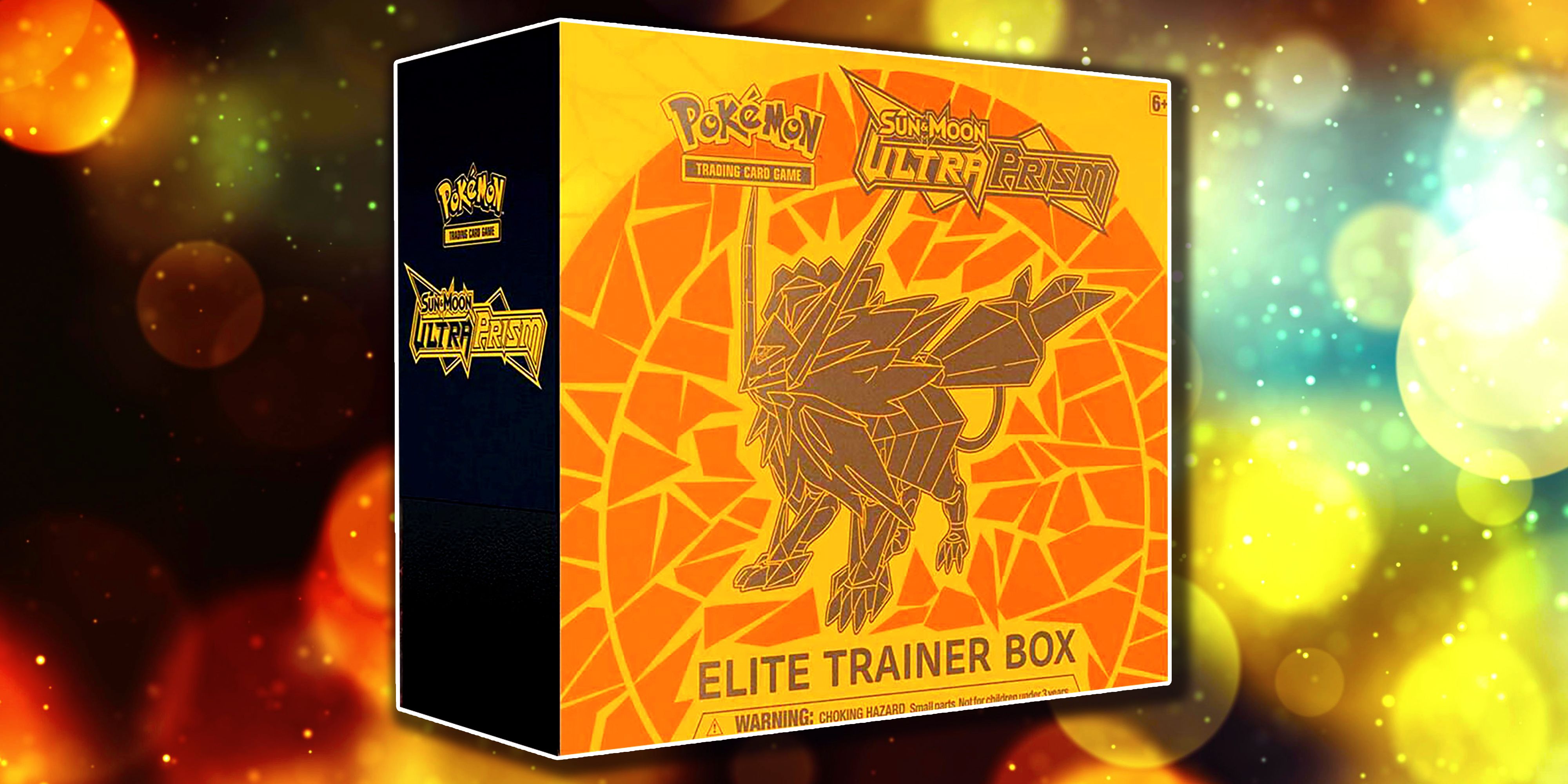The Ultra Prism Dusk Mane ETB from the Pokemon TCG.