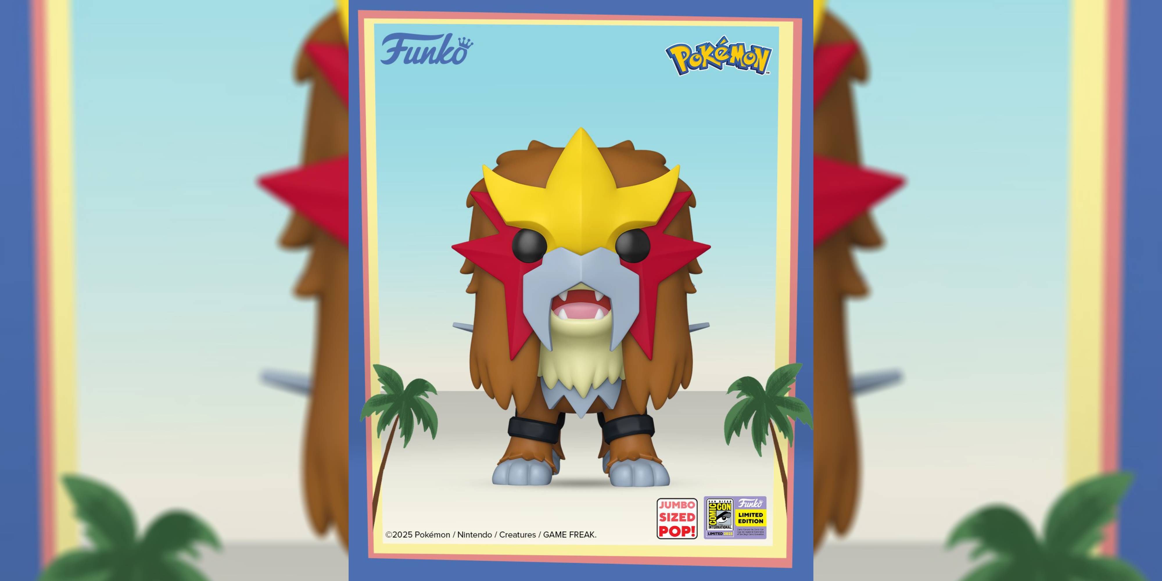jumbo entei funko pop.