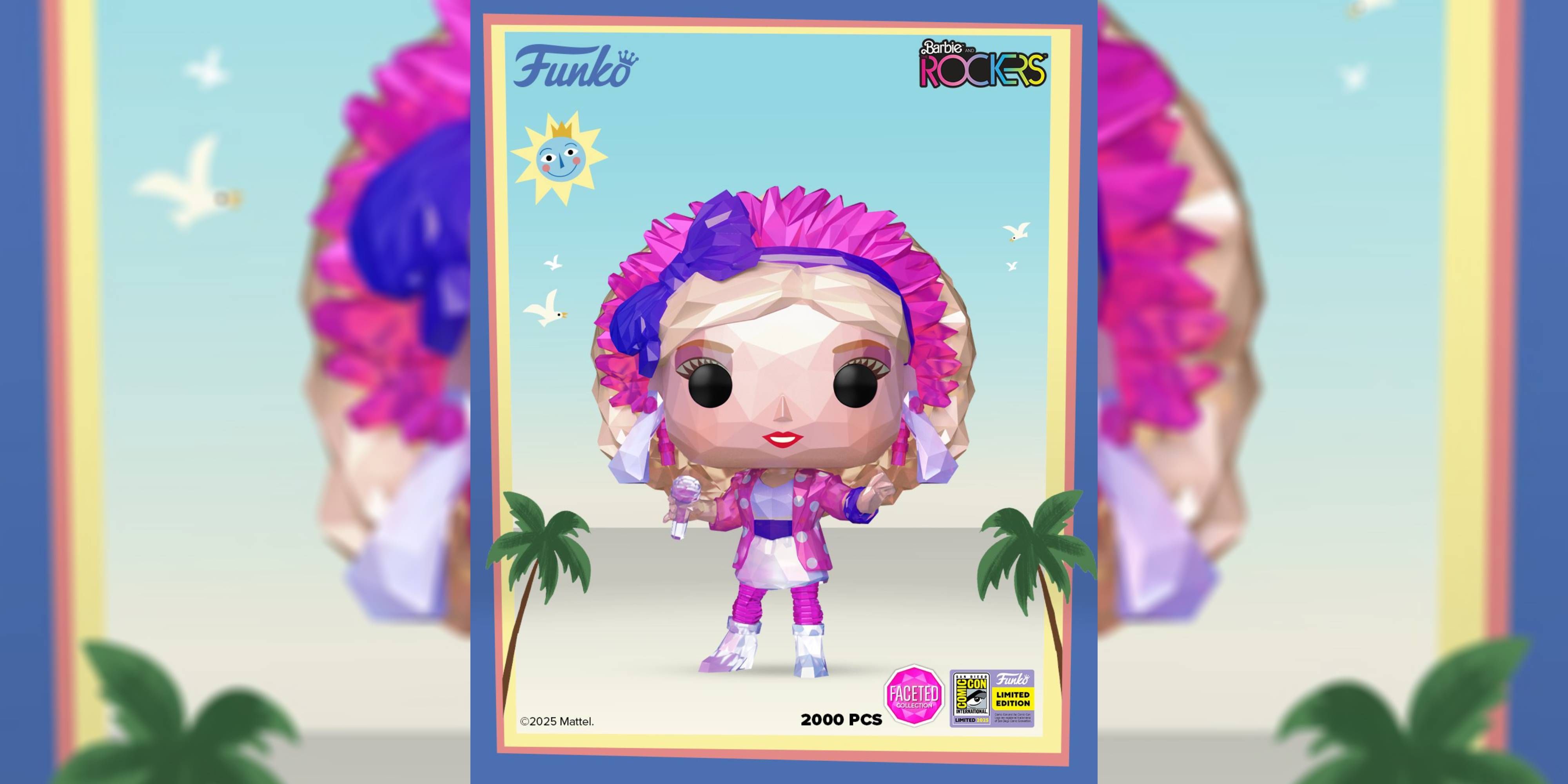 faceted barbie funko pop.